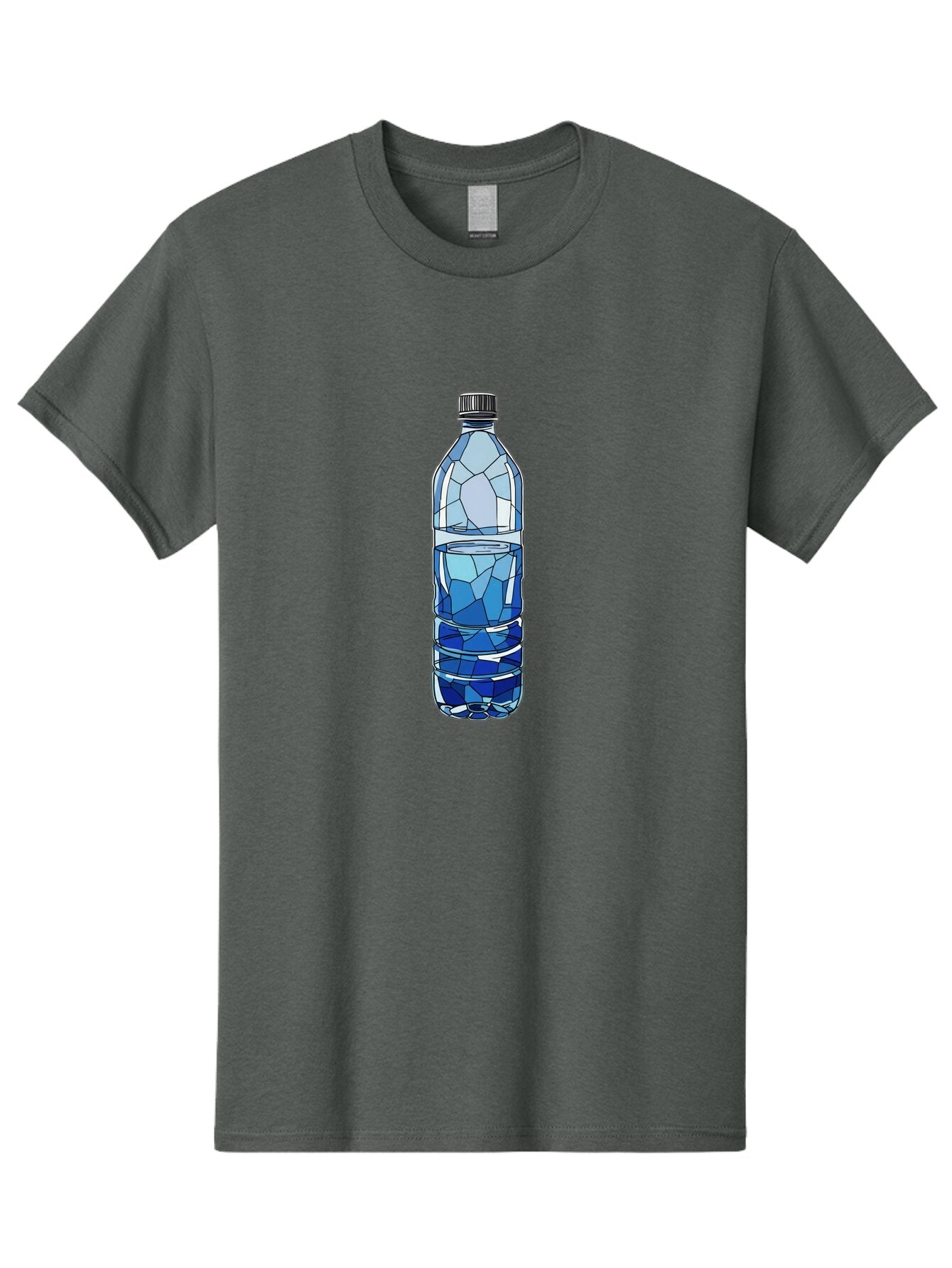 Plastic-Water-Bottle Men'S Graphic Tee, 100% Cotton, Comfortable Casual Summer Wear, Machine Washable, Vintage Camera, Old Camera, Antique Camera, Black Camera, Classic Photography, Photography Equipment, Nostalgic Device, Film Camera, Bap872 13