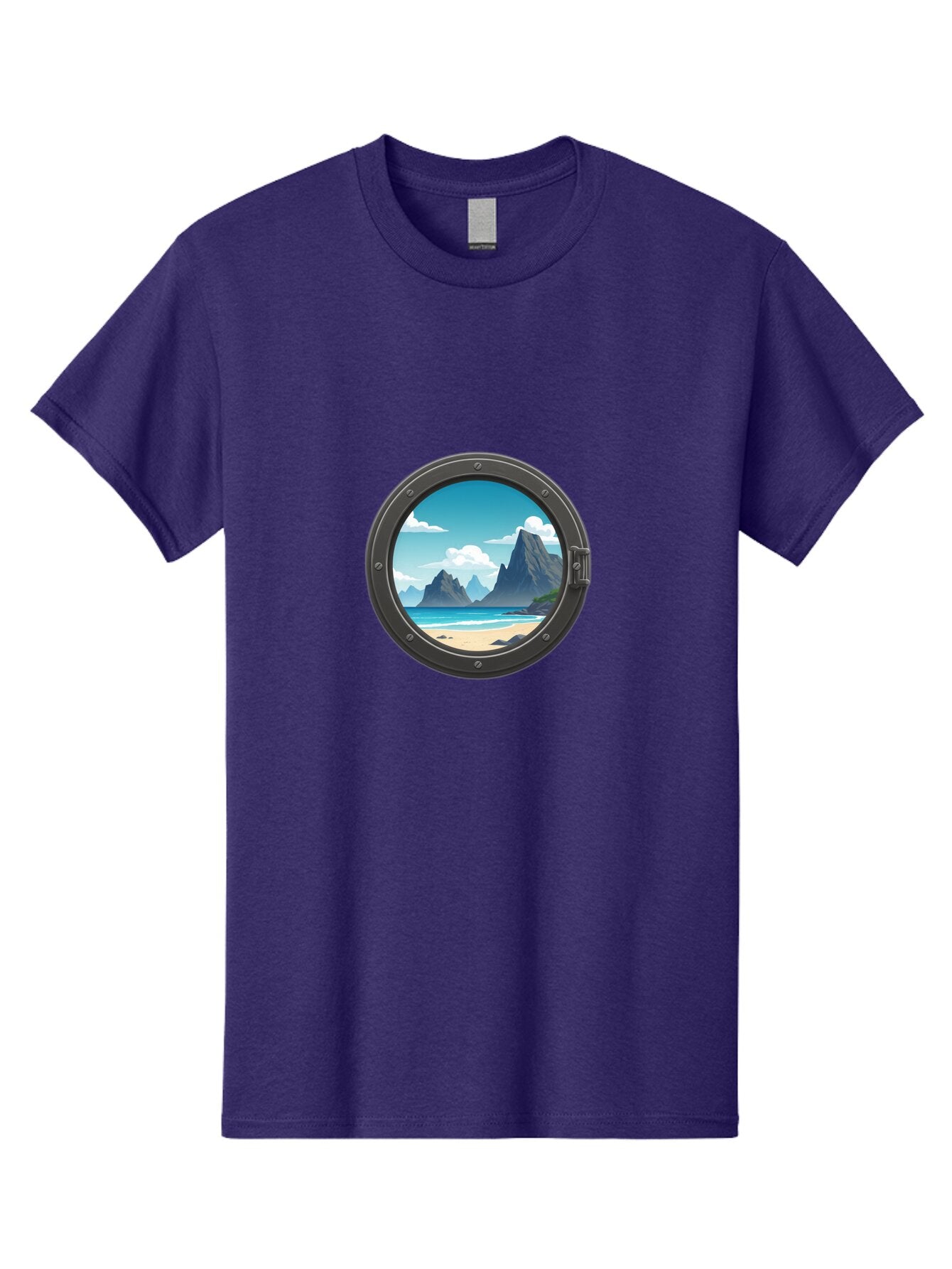 Porthole-View Men'S Graphic Tee, 100% Cotton, Comfortable Casual Summer Wear, Machine Washable, Vintage Camera, Old Camera, Antique Camera, Black Camera, Classic Photography, Photography Equipment, Nostalgic Device, Film Camera, Camera Art Bap877 11