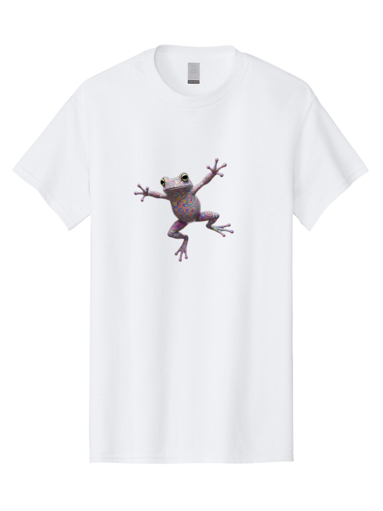 Psychedelic-Frog Men'S Graphic Tee, 100% Cotton, Comfortable Casual Summer Wear, Machine Washable, Vintage Camera, Old Camera, Antique Camera, Black Camera, Classic Photography, Photography Equipment, Nostalgic Device, Film Camera, Camera Art Bap879 3