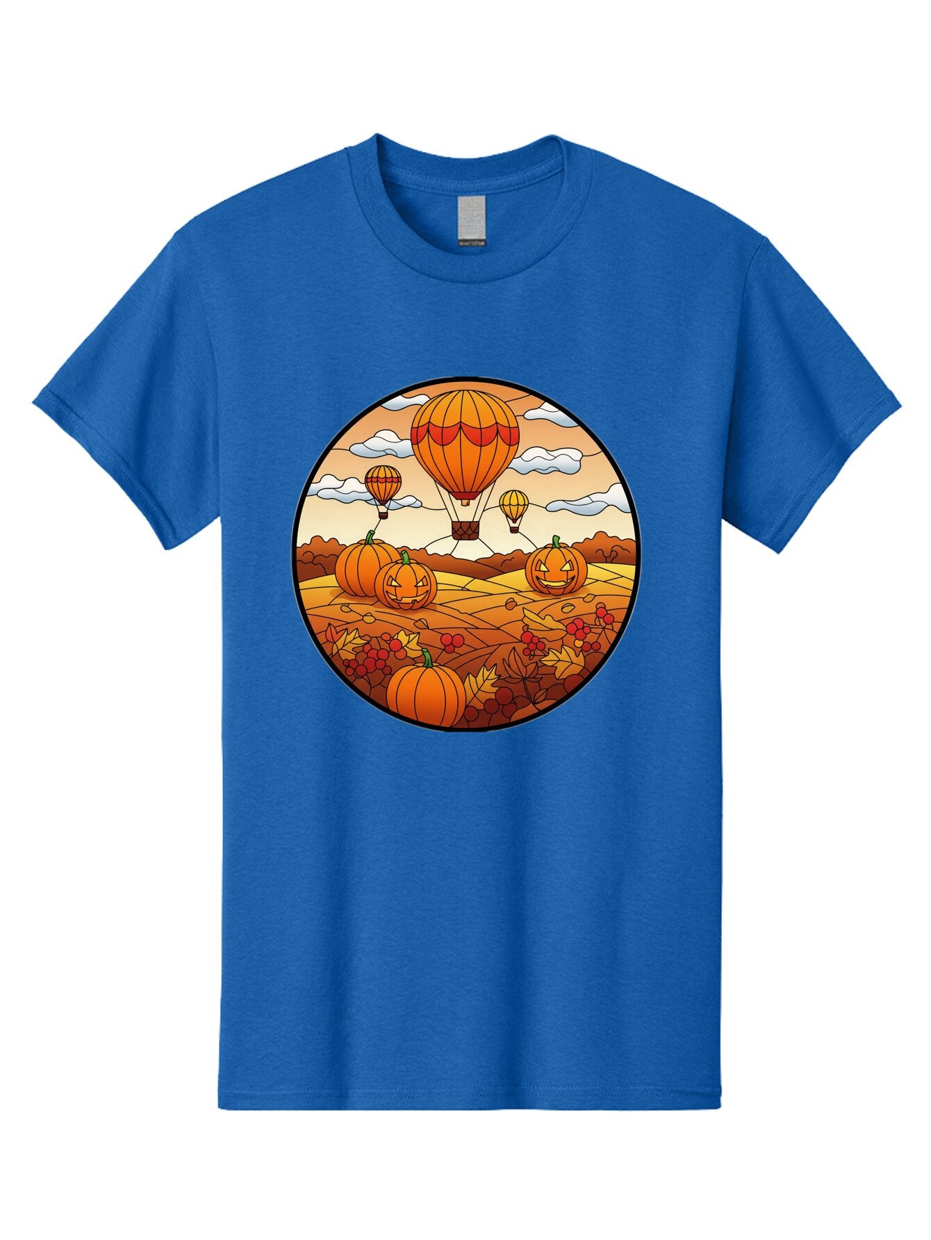 Pumpkins-And-Hot-Air-Balloons Men'S Graphic Tee, 100% Cotton, Comfortable Casual Summer Wear, Machine Washable, Vintage Camera, Old Camera, Antique Camera, Black Camera, Classic Photography, Photography Equipment, Nostalgic Device, Bap880 12