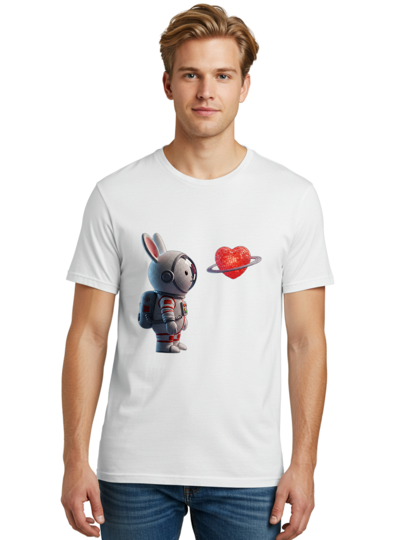 Rabbit-Astronaut-And-Heart-Planet Men'S Graphic Tee, 100% Cotton, Comfortable Casual Summer Wear, Machine Washable, Vintage Camera, Old Camera, Antique Camera, Black Camera, Classic Photography, Photography Equipment, Nostalgic Device, Bap890 25