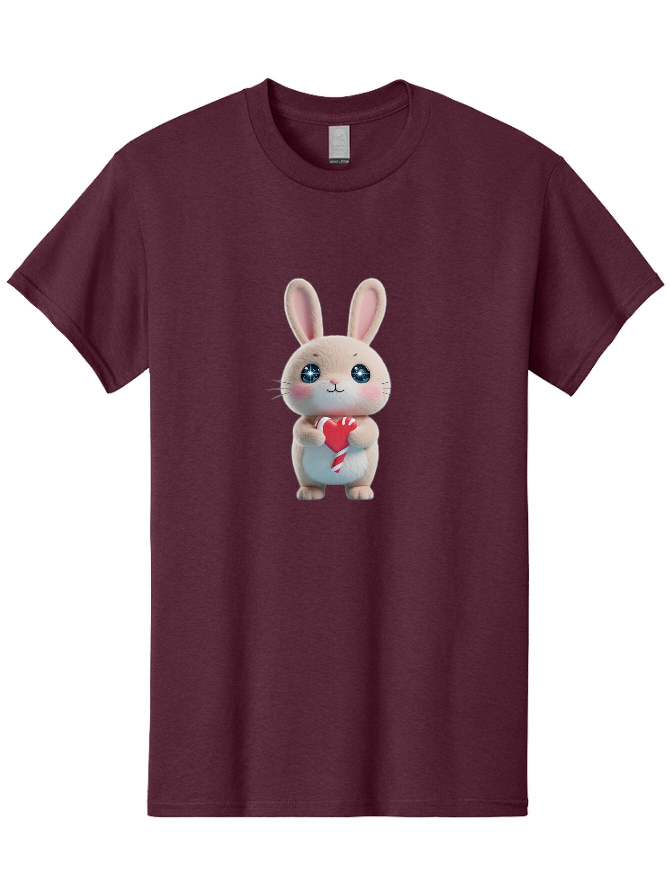 Rabbit-Holding-Heart Men'S Graphic Tee, 100% Cotton, Comfortable Casual Summer Wear, Machine Washable, Vintage Camera, Old Camera, Antique Camera, Black Camera, Classic Photography, Photography Equipment, Nostalgic Device, Film Camera, Bap891 13