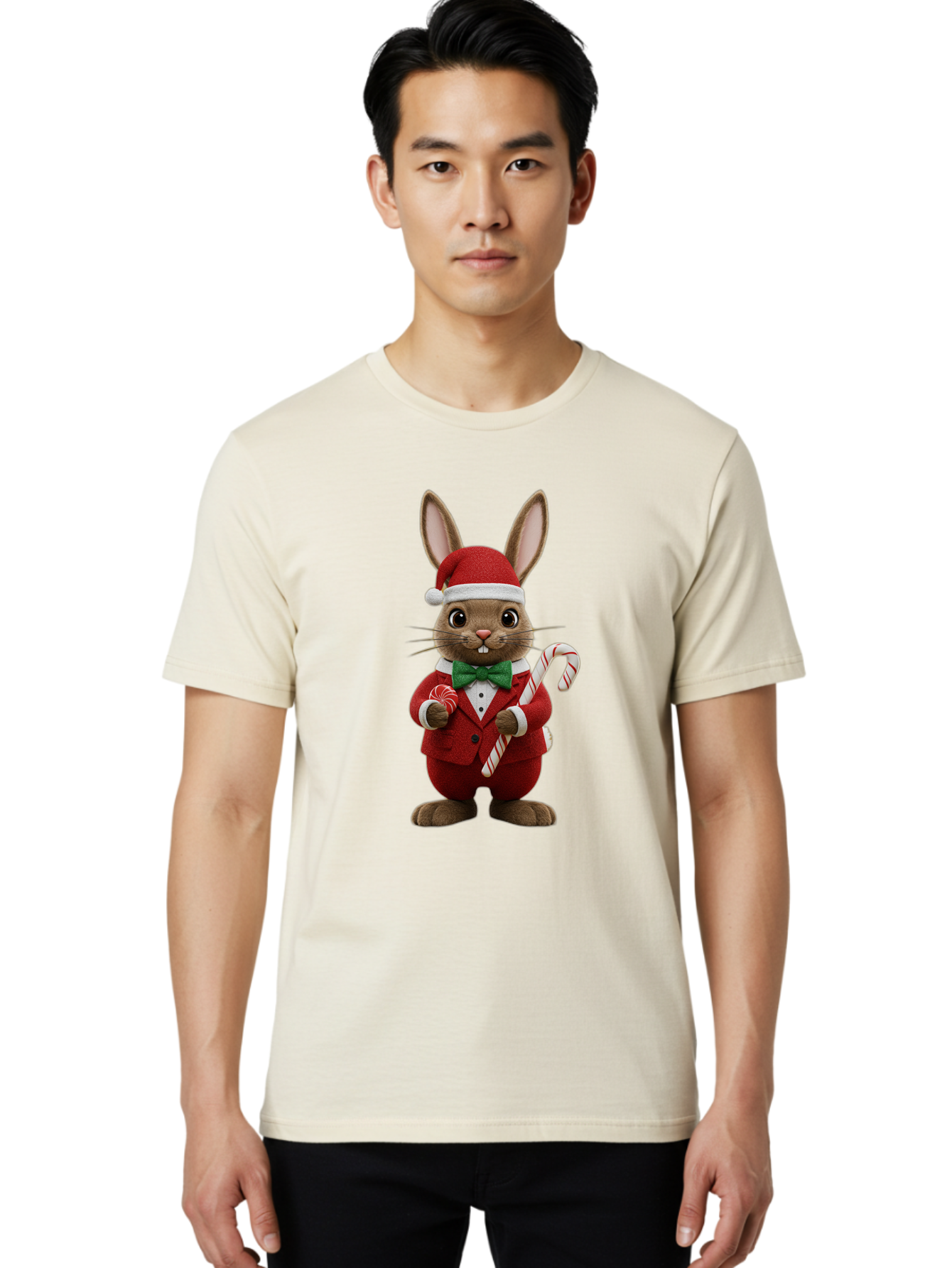 Rabbit-In-Santa-Hat Men'S Graphic Tee, 100% Cotton, Comfortable Casual Summer Wear, Machine Washable, Vintage Camera, Old Camera, Antique Camera, Black Camera, Classic Photography, Photography Equipment, Nostalgic Device, Film Camera, Bap892 18
