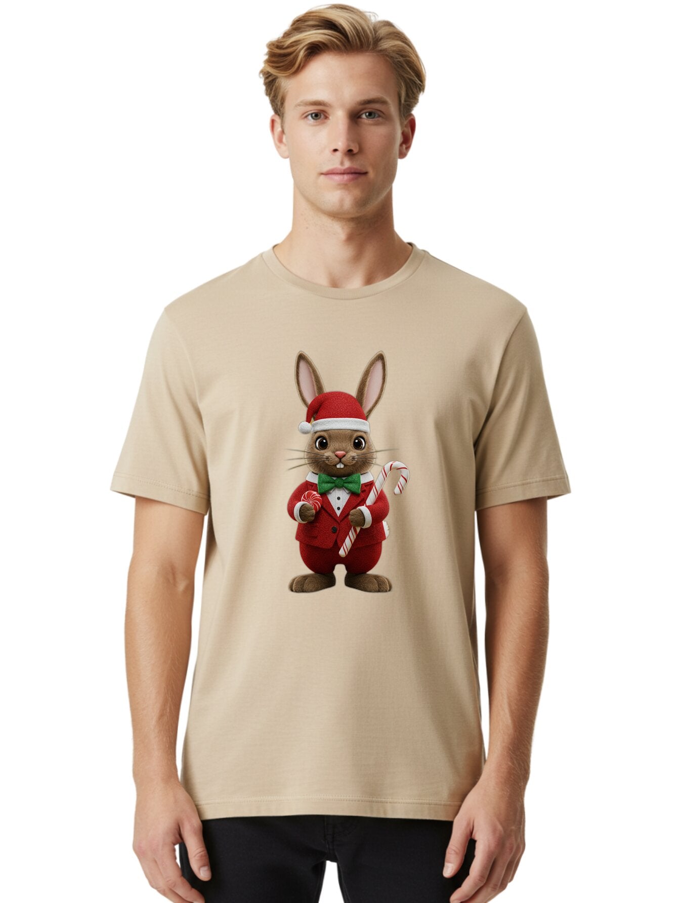 Rabbit-In-Santa-Hat Men'S Graphic Tee, 100% Cotton, Comfortable Casual Summer Wear, Machine Washable, Vintage Camera, Old Camera, Antique Camera, Black Camera, Classic Photography, Photography Equipment, Nostalgic Device, Film Camera, Bap892 16