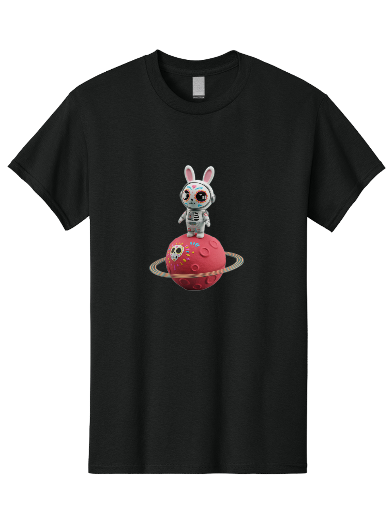 Rabbit-Skeleton-Astronaut Men'S Graphic Tee, 100% Cotton, Comfortable Casual Summer Wear, Machine Washable, Vintage Camera, Old Camera, Antique Camera, Black Camera, Classic Photography, Photography Equipment, Nostalgic Device, Film Camera, Bap895 6