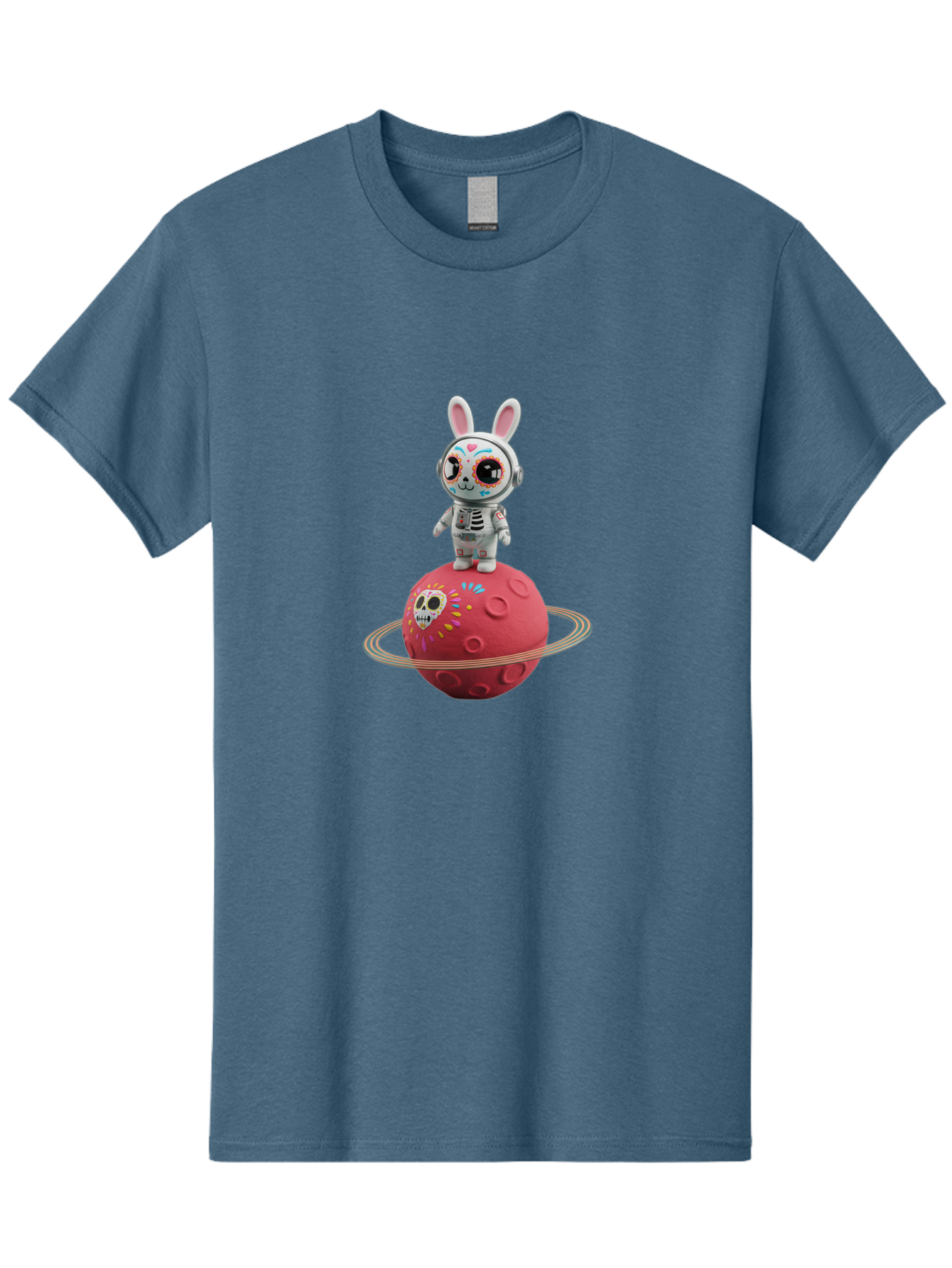 Rabbit-Skeleton-Astronaut Men'S Graphic Tee, 100% Cotton, Comfortable Casual Summer Wear, Machine Washable, Vintage Camera, Old Camera, Antique Camera, Black Camera, Classic Photography, Photography Equipment, Nostalgic Device, Film Camera, Bap895