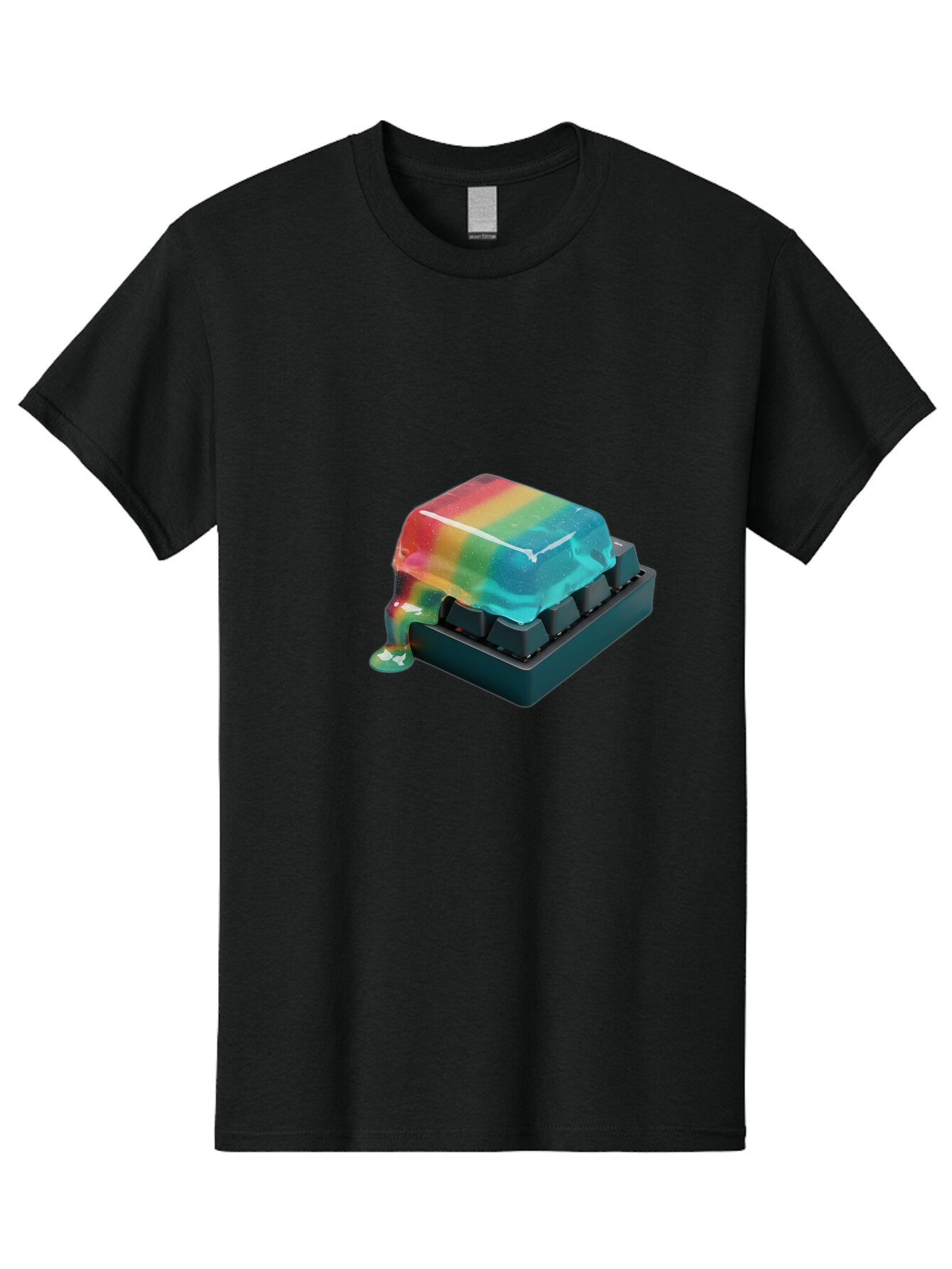 Rainbow-Keycap Men'S Graphic Tee, 100% Cotton, Comfortable Casual Summer Wear, Machine Washable, Vintage Camera, Old Camera, Antique Camera, Black Camera, Classic Photography, Photography Equipment, Nostalgic Device, Film Camera, Camera Art Bap901 14