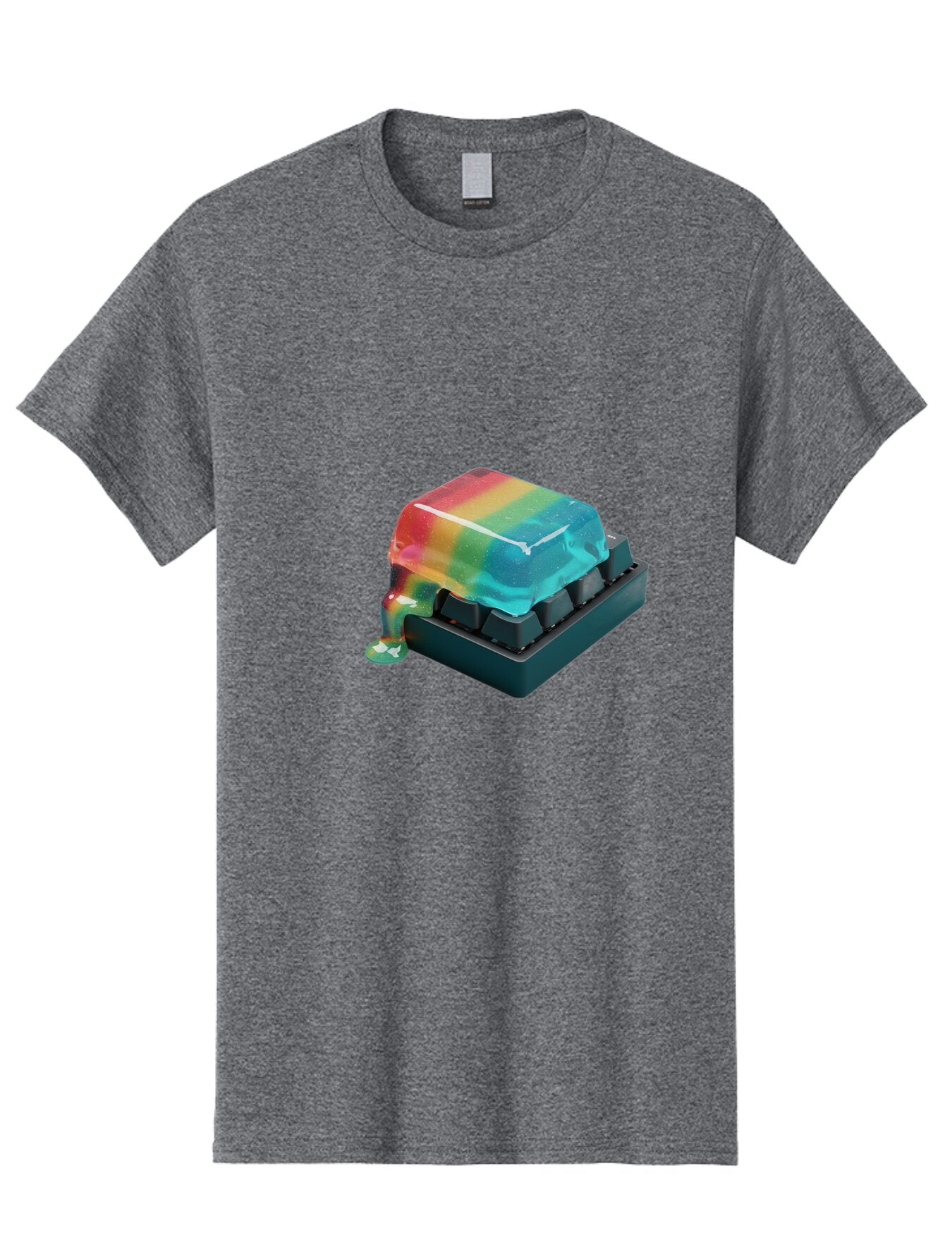 Rainbow-Keycap Men'S Graphic Tee, 100% Cotton, Comfortable Casual Summer Wear, Machine Washable, Vintage Camera, Old Camera, Antique Camera, Black Camera, Classic Photography, Photography Equipment, Nostalgic Device, Film Camera, Camera Art Bap901 13