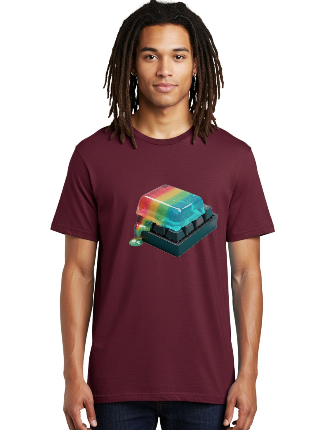 Rainbow-Keycap Men'S Graphic Tee, 100% Cotton, Comfortable Casual Summer Wear, Machine Washable, Vintage Camera, Old Camera, Antique Camera, Black Camera, Classic Photography, Photography Equipment, Nostalgic Device, Film Camera, Camera Art Bap901 17