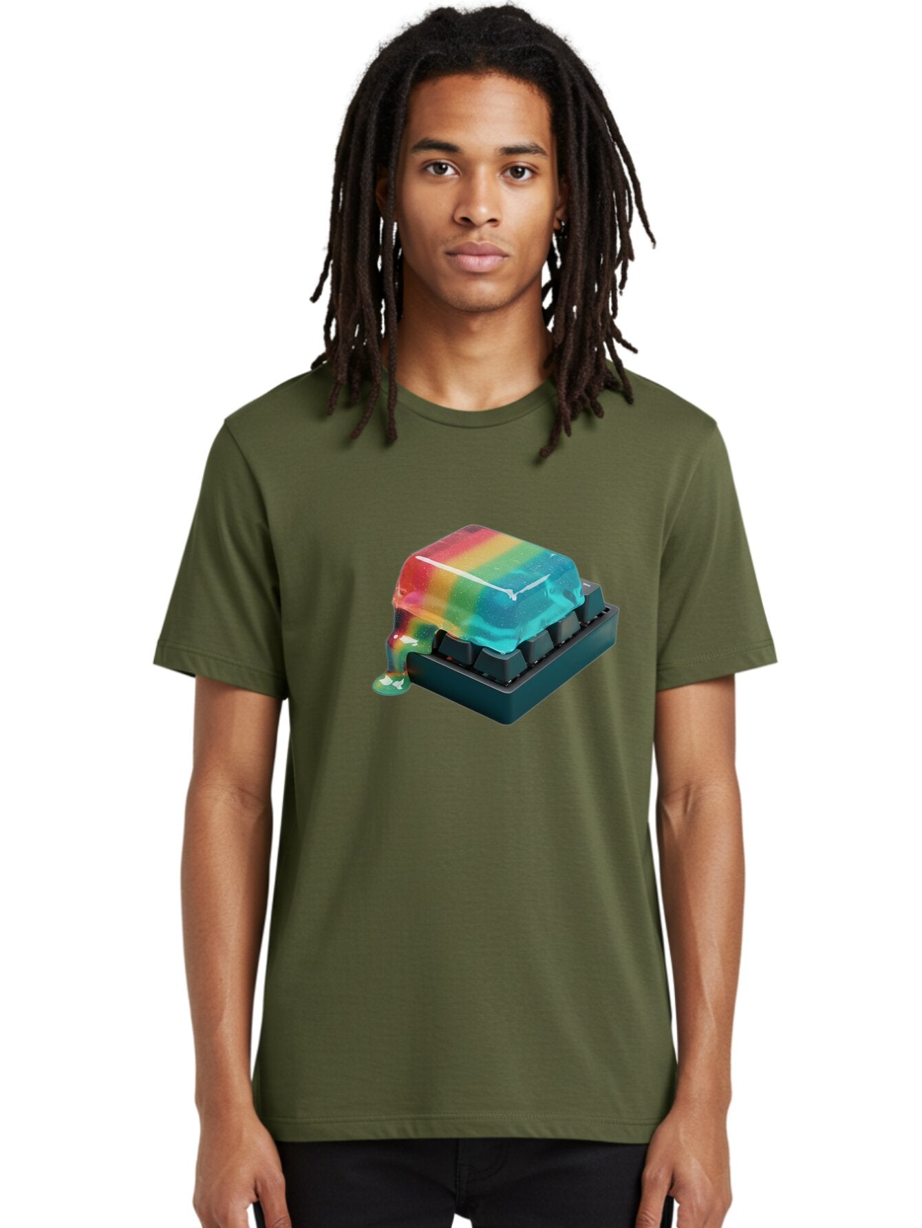 Rainbow-Keycap Men'S Graphic Tee, 100% Cotton, Comfortable Casual Summer Wear, Machine Washable, Vintage Camera, Old Camera, Antique Camera, Black Camera, Classic Photography, Photography Equipment, Nostalgic Device, Film Camera, Camera Art Bap901 26