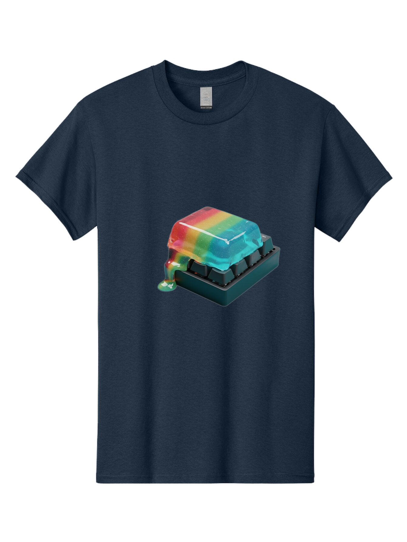 Rainbow-Keycap Men'S Graphic Tee, 100% Cotton, Comfortable Casual Summer Wear, Machine Washable, Vintage Camera, Old Camera, Antique Camera, Black Camera, Classic Photography, Photography Equipment, Nostalgic Device, Film Camera, Camera Art Bap901 6