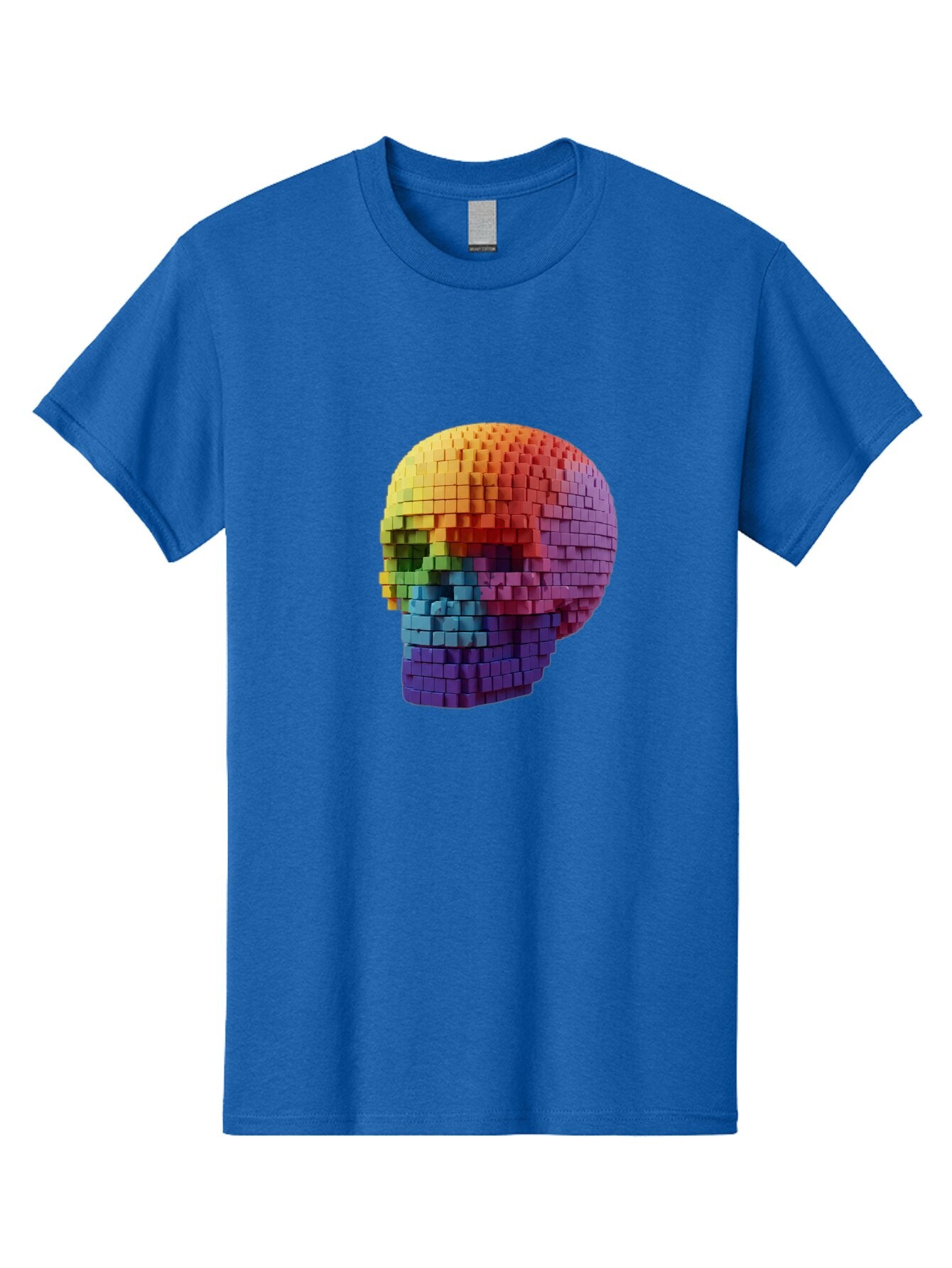 Rainbow-Skull-3 Men'S Graphic Tee, 100% Cotton, Comfortable Casual Summer Wear, Machine Washable, Vintage Camera, Old Camera, Antique Camera, Black Camera, Classic Photography, Photography Equipment, Nostalgic Device, Film Camera, Camera Art Bap904 15