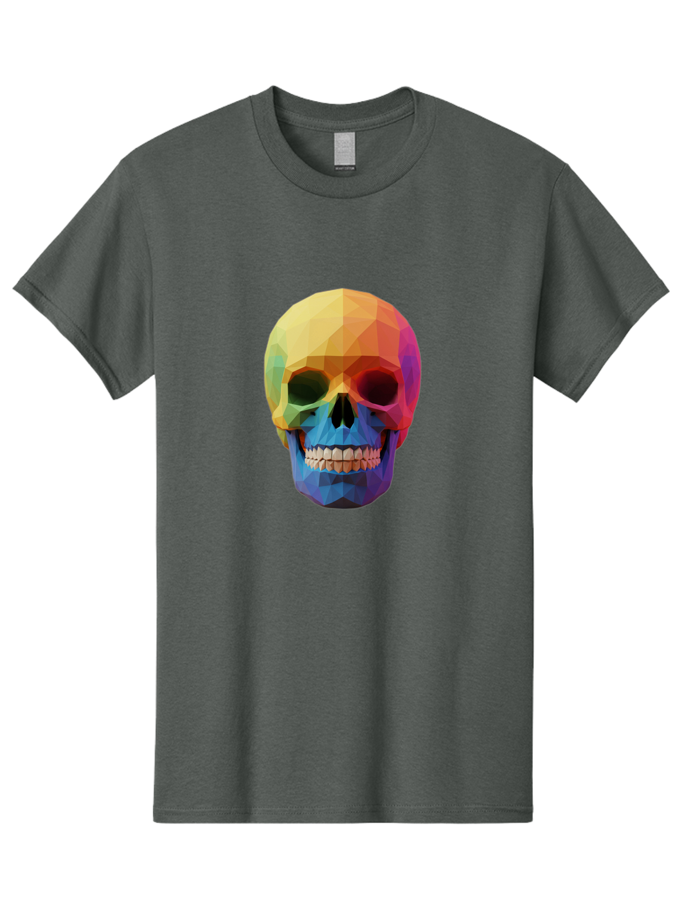 Rainbow-Skull-4 Men'S Graphic Tee, 100% Cotton, Comfortable Casual Summer Wear, Machine Washable, Vintage Camera, Old Camera, Antique Camera, Black Camera, Classic Photography, Photography Equipment, Nostalgic Device, Film Camera, Camera Art Bap905 14
