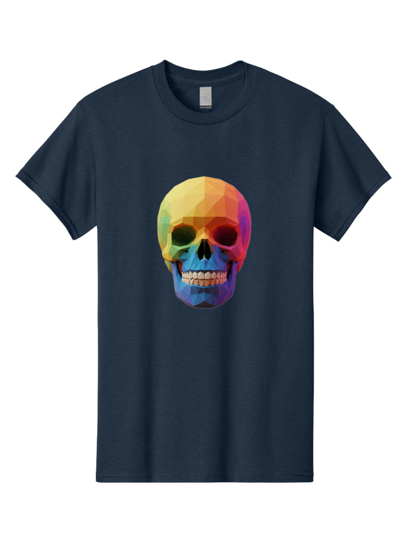 Rainbow-Skull-4 Men'S Graphic Tee, 100% Cotton, Comfortable Casual Summer Wear, Machine Washable, Vintage Camera, Old Camera, Antique Camera, Black Camera, Classic Photography, Photography Equipment, Nostalgic Device, Film Camera, Camera Art Bap905 12