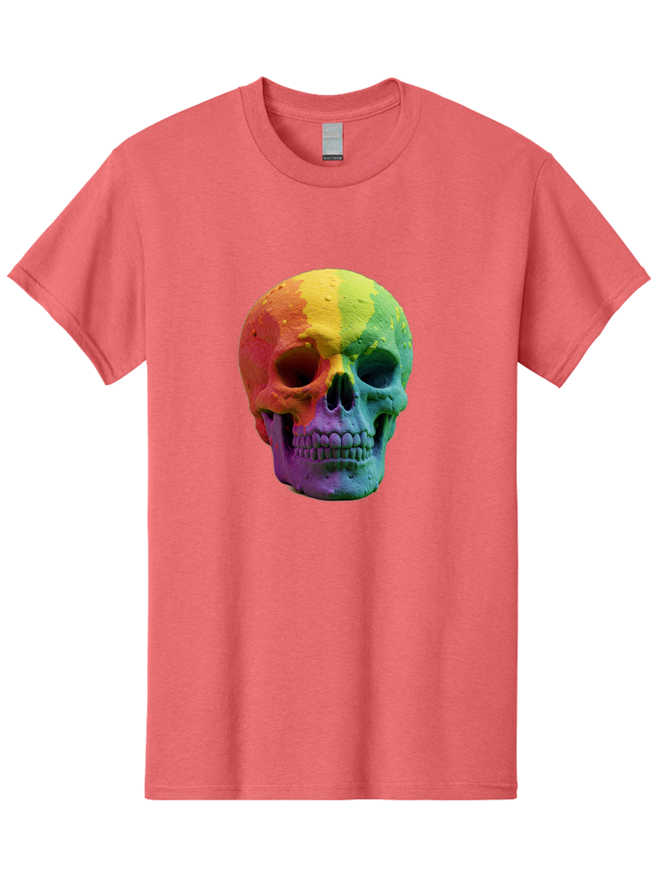 Rainbow-Skull-7 Men'S Graphic Tee, 100% Cotton, Comfortable Casual Summer Wear, Machine Washable, Vintage Camera, Old Camera, Antique Camera, Black Camera, Classic Photography, Photography Equipment, Nostalgic Device, Film Camera, Camera Art Bap908 11