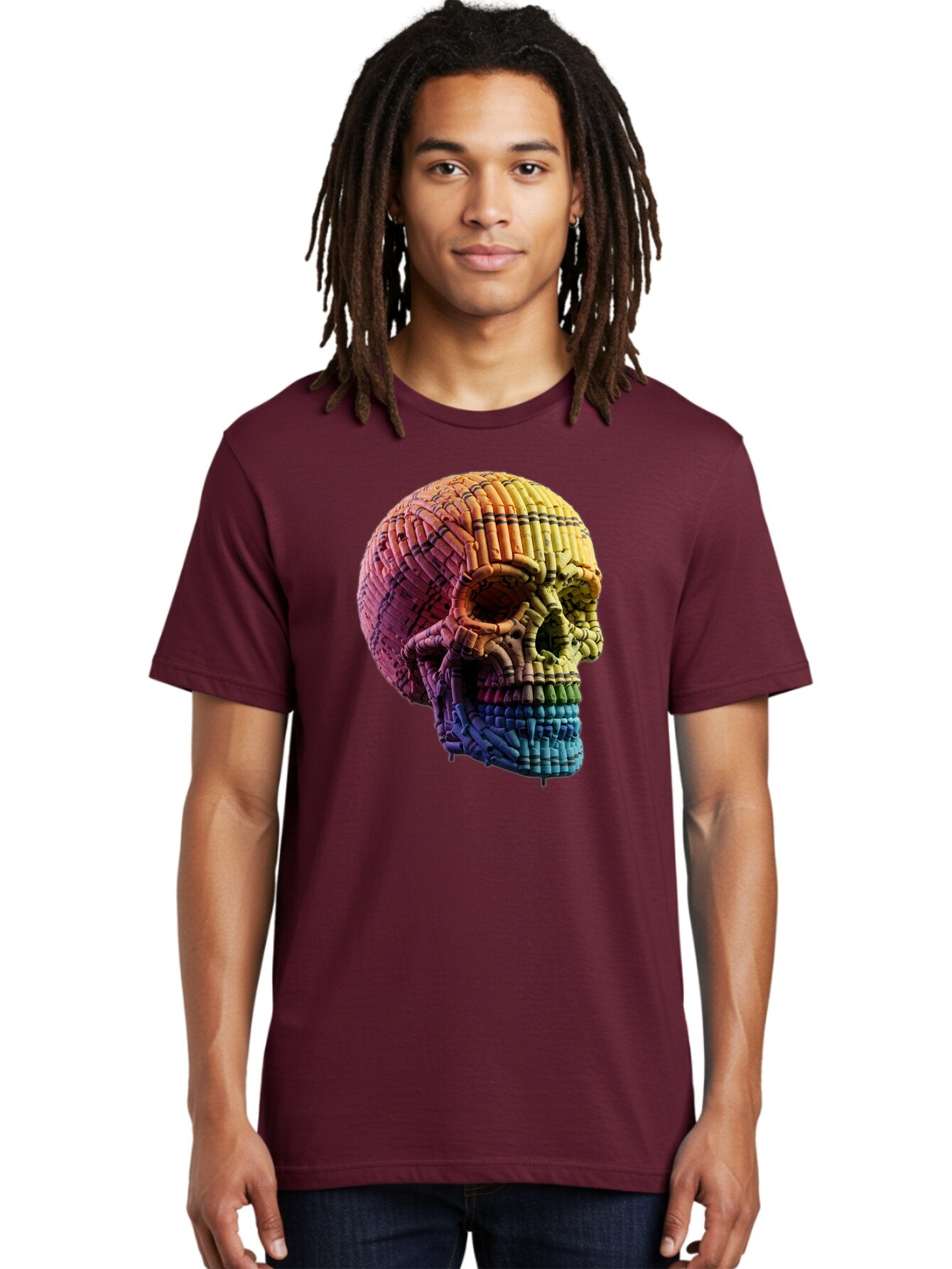 Rainbow-Skull Men'S Graphic Tee, 100% Cotton, Comfortable Casual Summer Wear, Machine Washable, Vintage Camera, Old Camera, Antique Camera, Black Camera, Classic Photography, Photography Equipment, Nostalgic Device, Film Camera, Camera Art Bap909 27