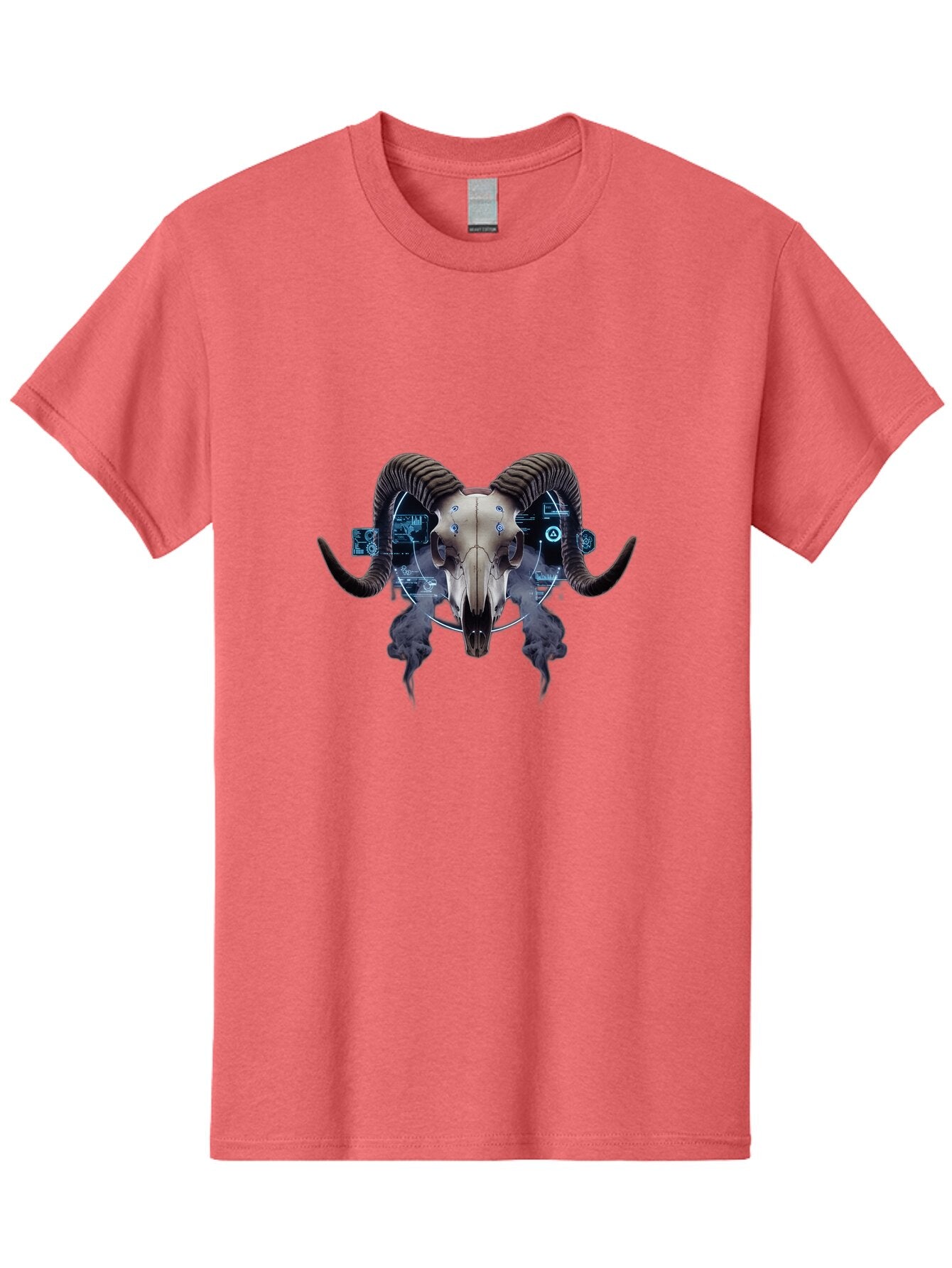 Ram-Skull-1 Men'S Graphic Tee, 100% Cotton, Comfortable Casual Summer Wear, Machine Washable, Vintage Camera, Old Camera, Antique Camera, Black Camera, Classic Photography, Photography Equipment, Nostalgic Device, Film Camera, Camera Art Bap910 7