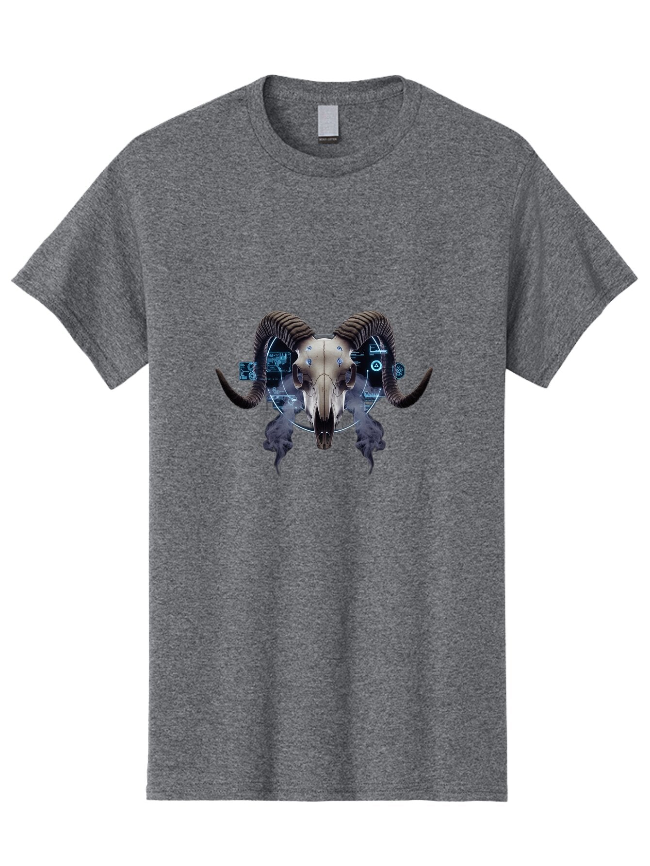 Ram-Skull-1 Men'S Graphic Tee, 100% Cotton, Comfortable Casual Summer Wear, Machine Washable, Vintage Camera, Old Camera, Antique Camera, Black Camera, Classic Photography, Photography Equipment, Nostalgic Device, Film Camera, Camera Art Bap910 13