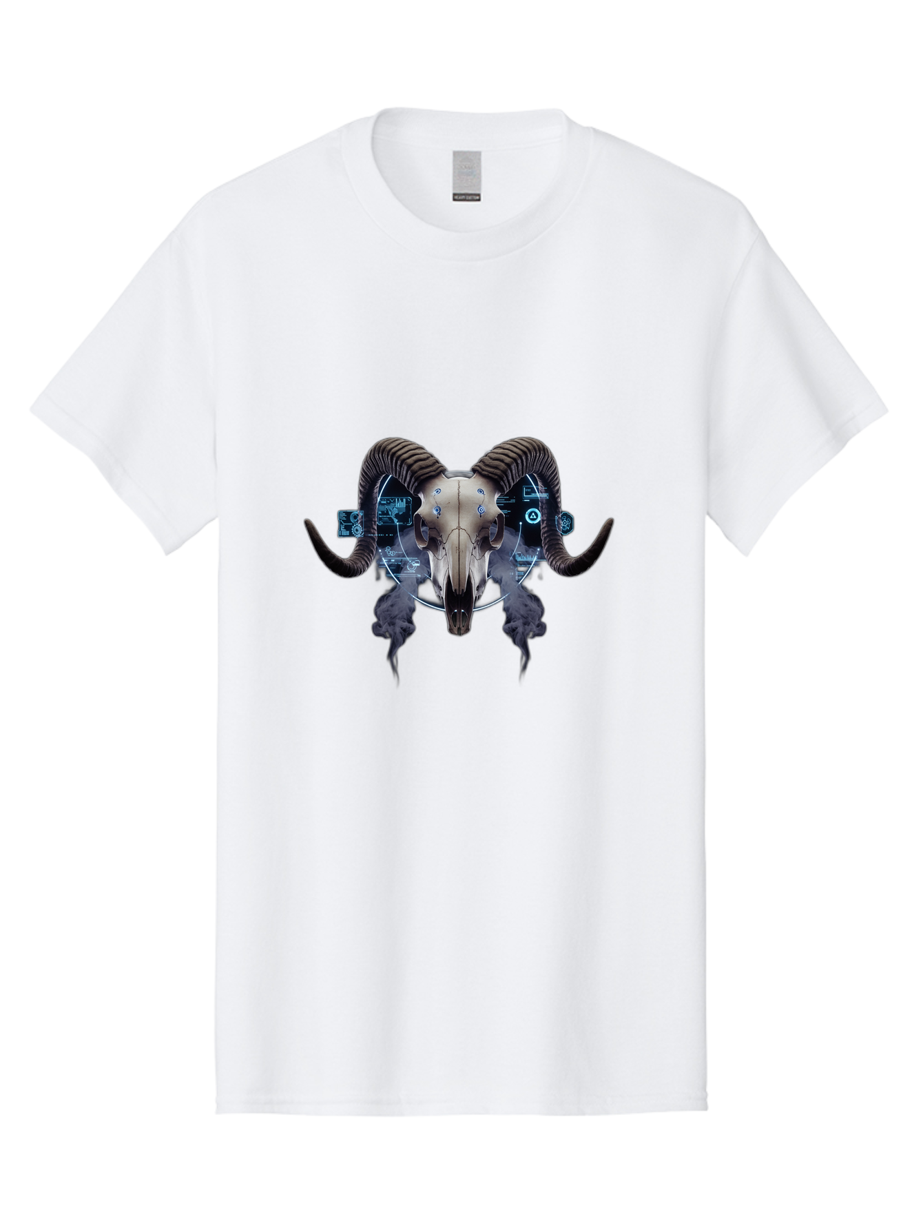 Ram-Skull-1 Men'S Graphic Tee, 100% Cotton, Comfortable Casual Summer Wear, Machine Washable, Vintage Camera, Old Camera, Antique Camera, Black Camera, Classic Photography, Photography Equipment, Nostalgic Device, Film Camera, Camera Art Bap910 8