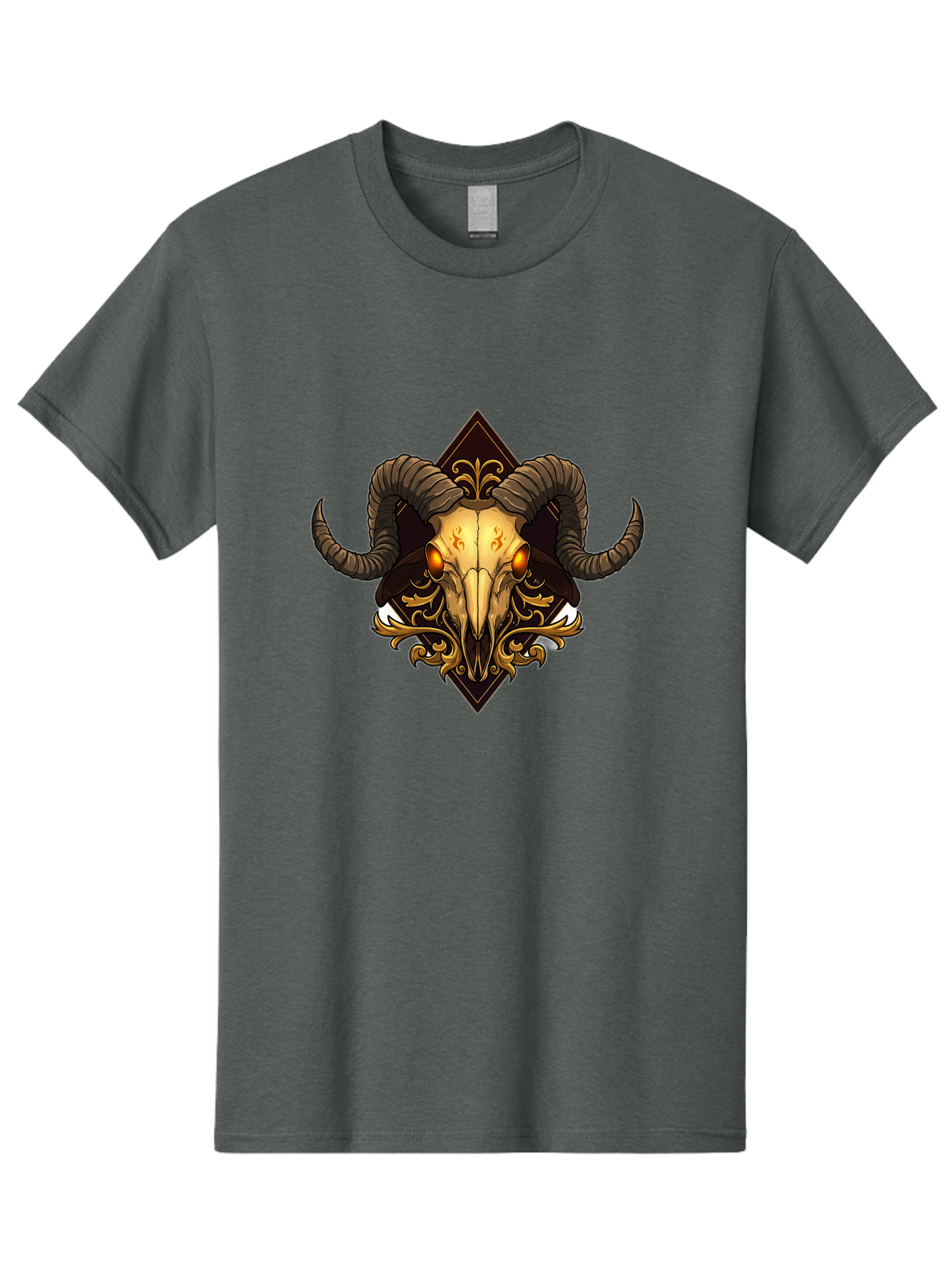 Ram-Skull-10 Men'S Graphic Tee, 100% Cotton, Comfortable Casual Summer Wear, Machine Washable, Vintage Camera, Old Camera, Antique Camera, Black Camera, Classic Photography, Photography Equipment, Nostalgic Device, Film Camera, Camera Art Bap911 6