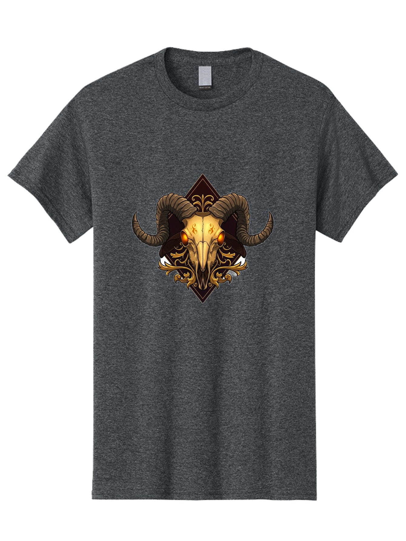 Ram-Skull-10 Men'S Graphic Tee, 100% Cotton, Comfortable Casual Summer Wear, Machine Washable, Vintage Camera, Old Camera, Antique Camera, Black Camera, Classic Photography, Photography Equipment, Nostalgic Device, Film Camera, Camera Art Bap911 8
