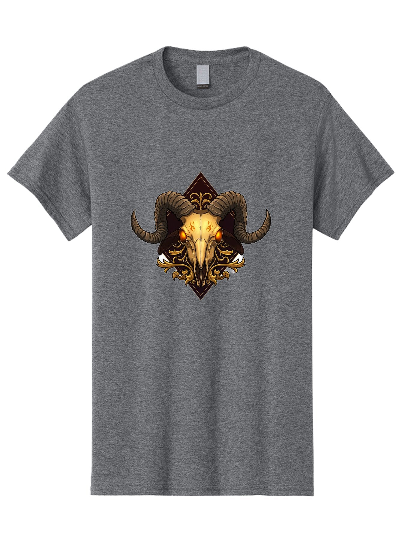 Ram-Skull-10 Men'S Graphic Tee, 100% Cotton, Comfortable Casual Summer Wear, Machine Washable, Vintage Camera, Old Camera, Antique Camera, Black Camera, Classic Photography, Photography Equipment, Nostalgic Device, Film Camera, Camera Art Bap911 11