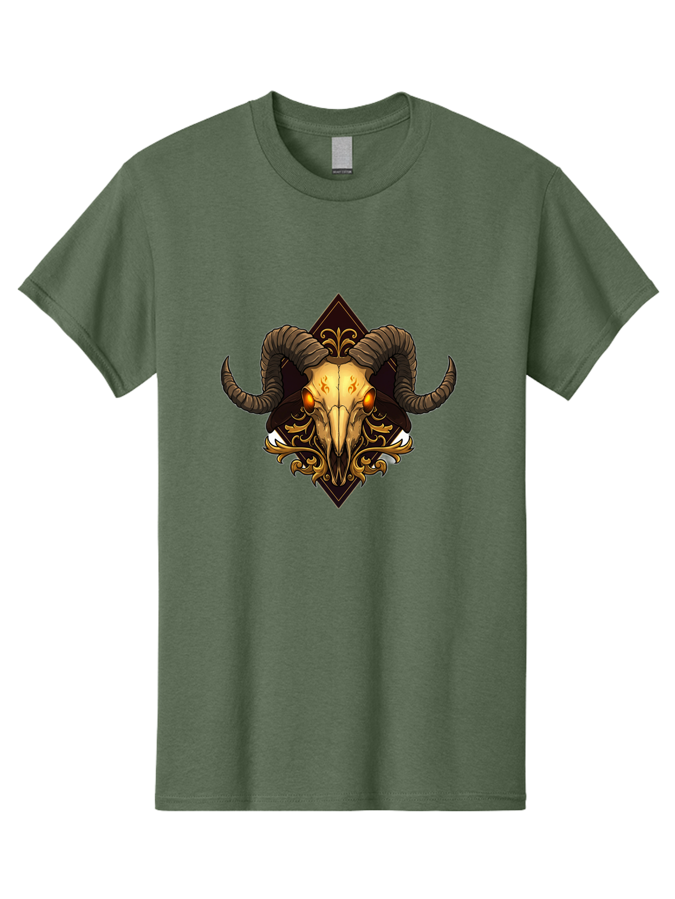 Ram-Skull-10 Men'S Graphic Tee, 100% Cotton, Comfortable Casual Summer Wear, Machine Washable, Vintage Camera, Old Camera, Antique Camera, Black Camera, Classic Photography, Photography Equipment, Nostalgic Device, Film Camera, Camera Art Bap911 13
