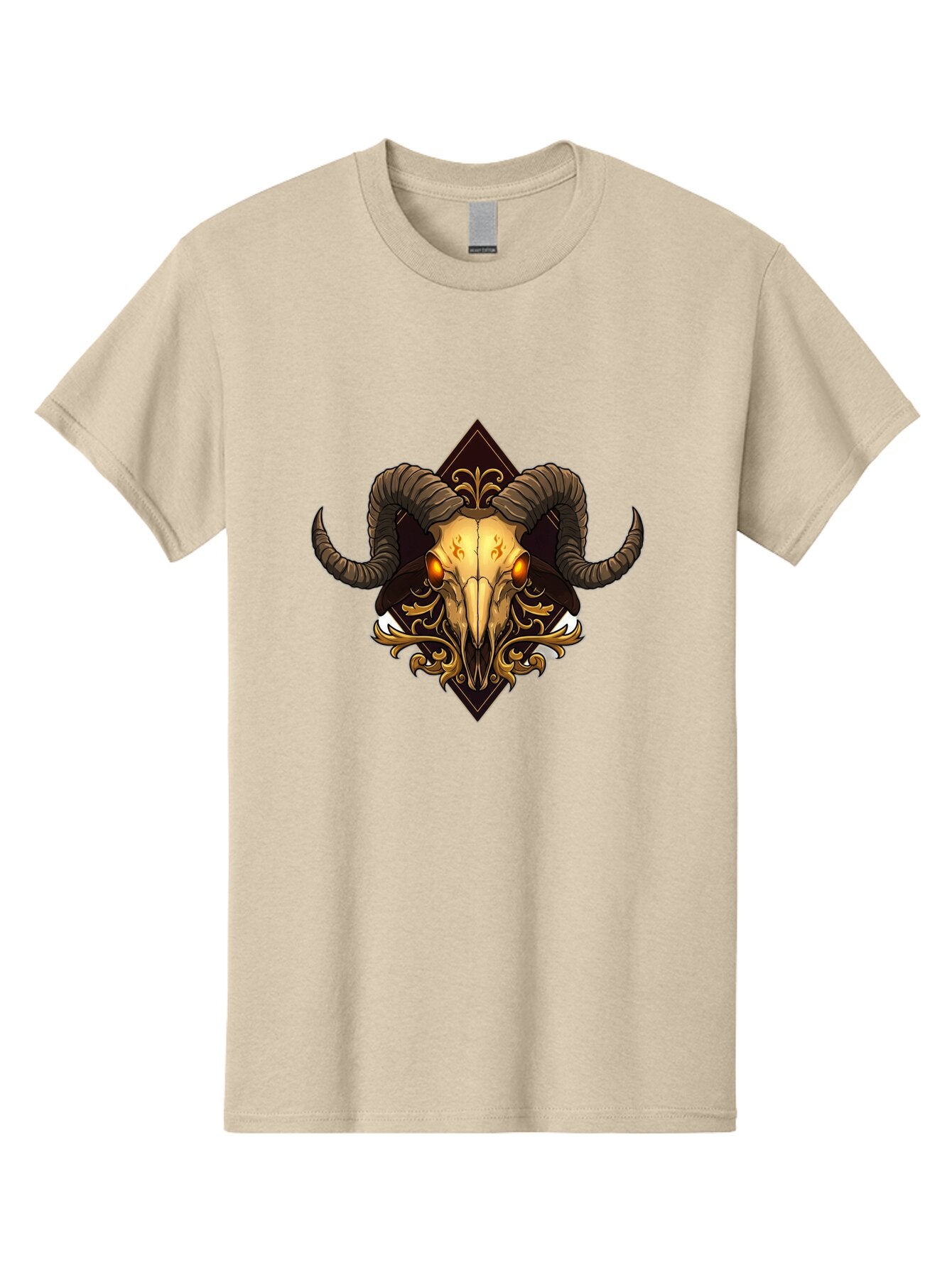Ram-Skull-10 Men'S Graphic Tee, 100% Cotton, Comfortable Casual Summer Wear, Machine Washable, Vintage Camera, Old Camera, Antique Camera, Black Camera, Classic Photography, Photography Equipment, Nostalgic Device, Film Camera, Camera Art Bap911 7