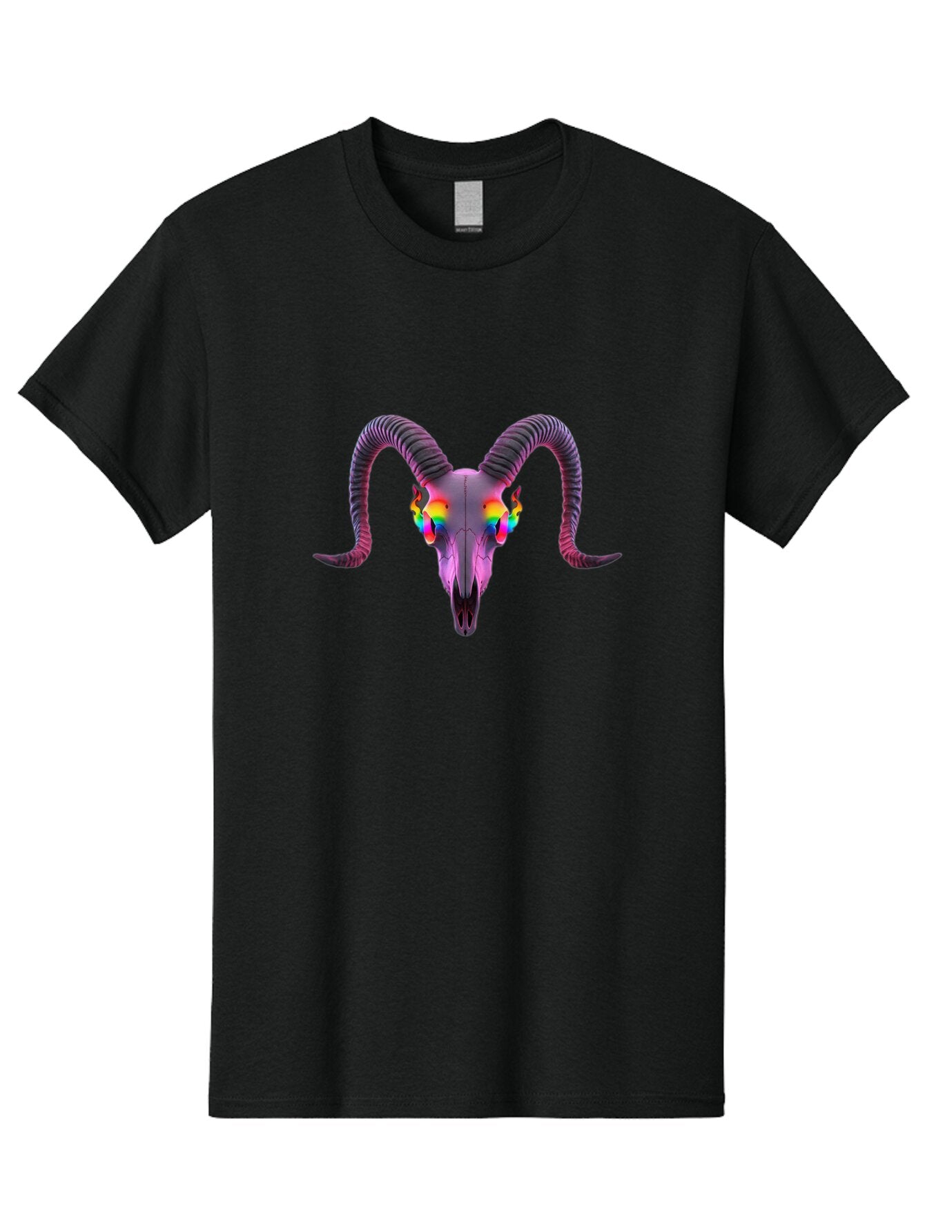 Ram-Skull-11 Men'S Graphic Tee, 100% Cotton, Comfortable Casual Summer Wear, Machine Washable, Vintage Camera, Old Camera, Antique Camera, Black Camera, Classic Photography, Photography Equipment, Nostalgic Device, Film Camera, Camera Art Bap912 11