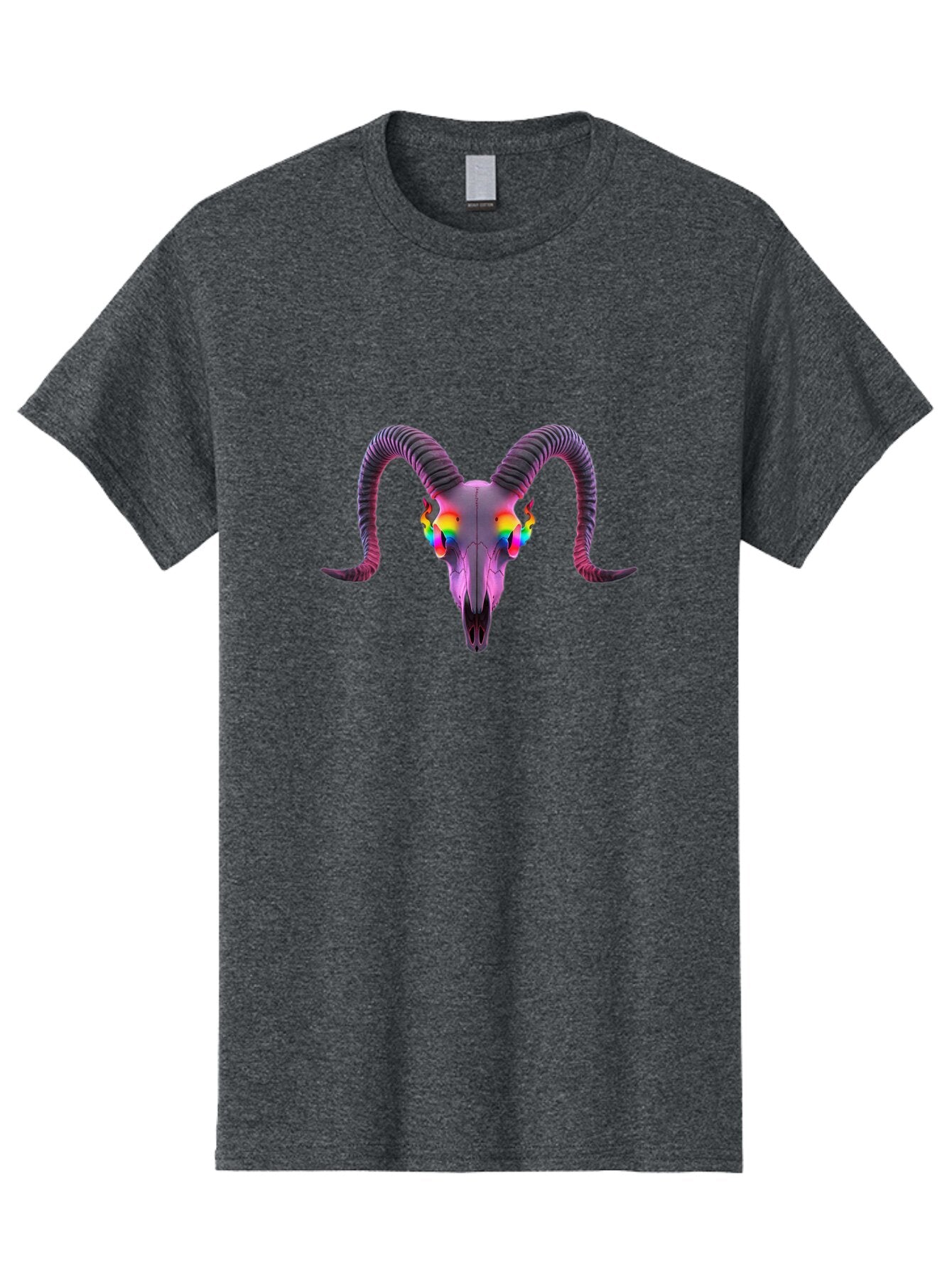 Ram-Skull-11 Men'S Graphic Tee, 100% Cotton, Comfortable Casual Summer Wear, Machine Washable, Vintage Camera, Old Camera, Antique Camera, Black Camera, Classic Photography, Photography Equipment, Nostalgic Device, Film Camera, Camera Art Bap912 3