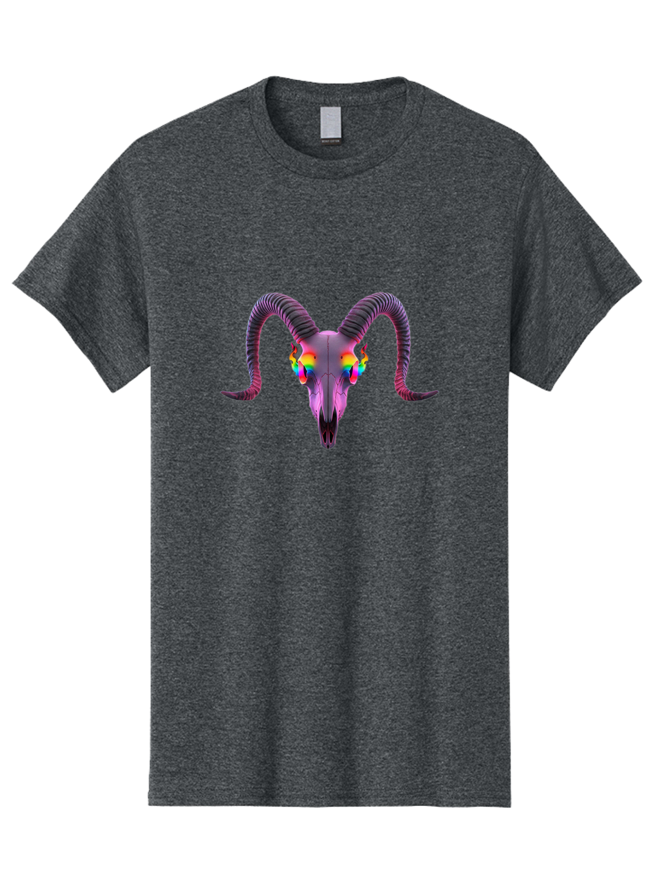 Ram-Skull-11 Men'S Graphic Tee, 100% Cotton, Comfortable Casual Summer Wear, Machine Washable, Vintage Camera, Old Camera, Antique Camera, Black Camera, Classic Photography, Photography Equipment, Nostalgic Device, Film Camera, Camera Art Bap912 4