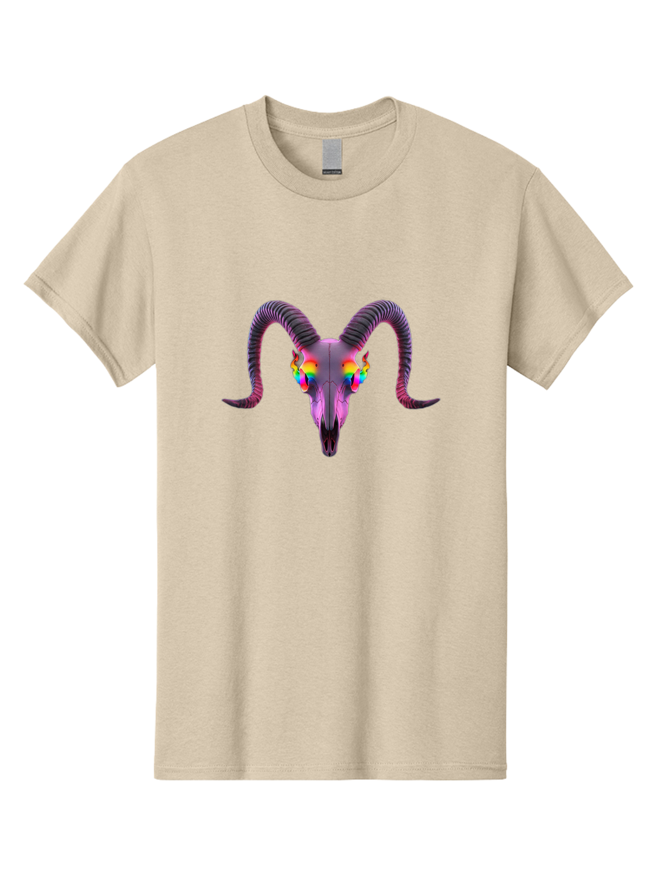Ram-Skull-11 Men'S Graphic Tee, 100% Cotton, Comfortable Casual Summer Wear, Machine Washable, Vintage Camera, Old Camera, Antique Camera, Black Camera, Classic Photography, Photography Equipment, Nostalgic Device, Film Camera, Camera Art Bap912