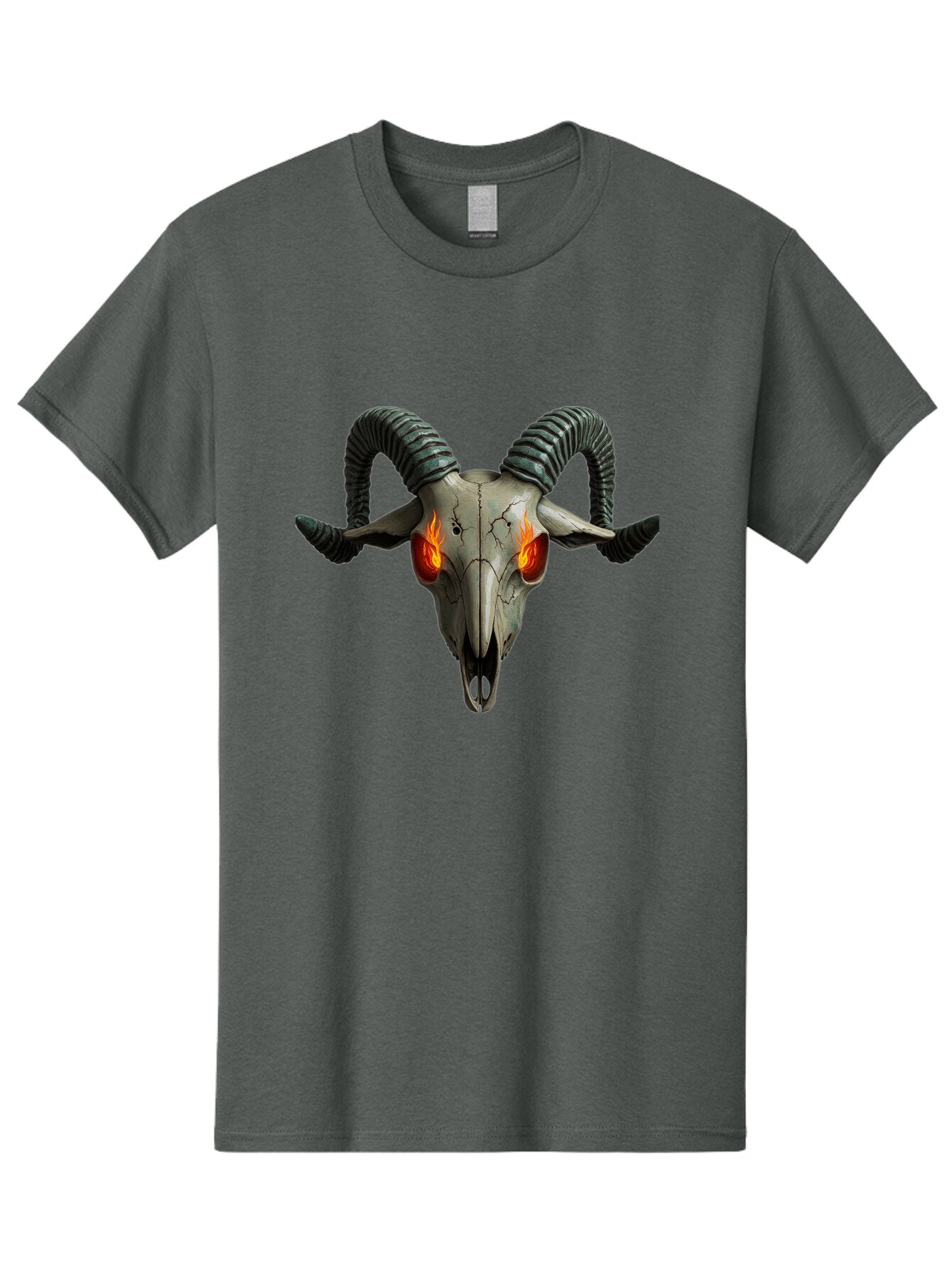 Ram-Skull-12 Men'S Graphic Tee, 100% Cotton, Comfortable Casual Summer Wear, Machine Washable, Vintage Camera, Old Camera, Antique Camera, Black Camera, Classic Photography, Photography Equipment, Nostalgic Device, Film Camera, Camera Art Bap913 3