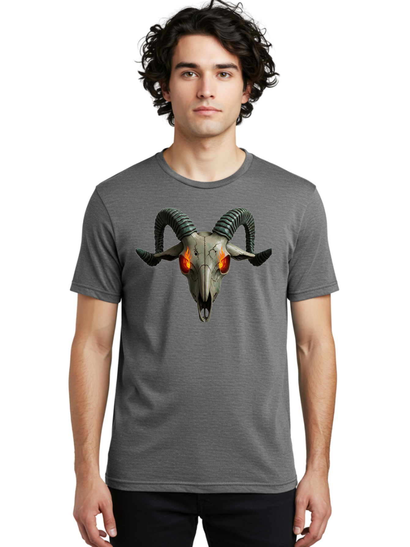 Ram-Skull-12 Men'S Graphic Tee, 100% Cotton, Comfortable Casual Summer Wear, Machine Washable, Vintage Camera, Old Camera, Antique Camera, Black Camera, Classic Photography, Photography Equipment, Nostalgic Device, Film Camera, Camera Art Bap913 27