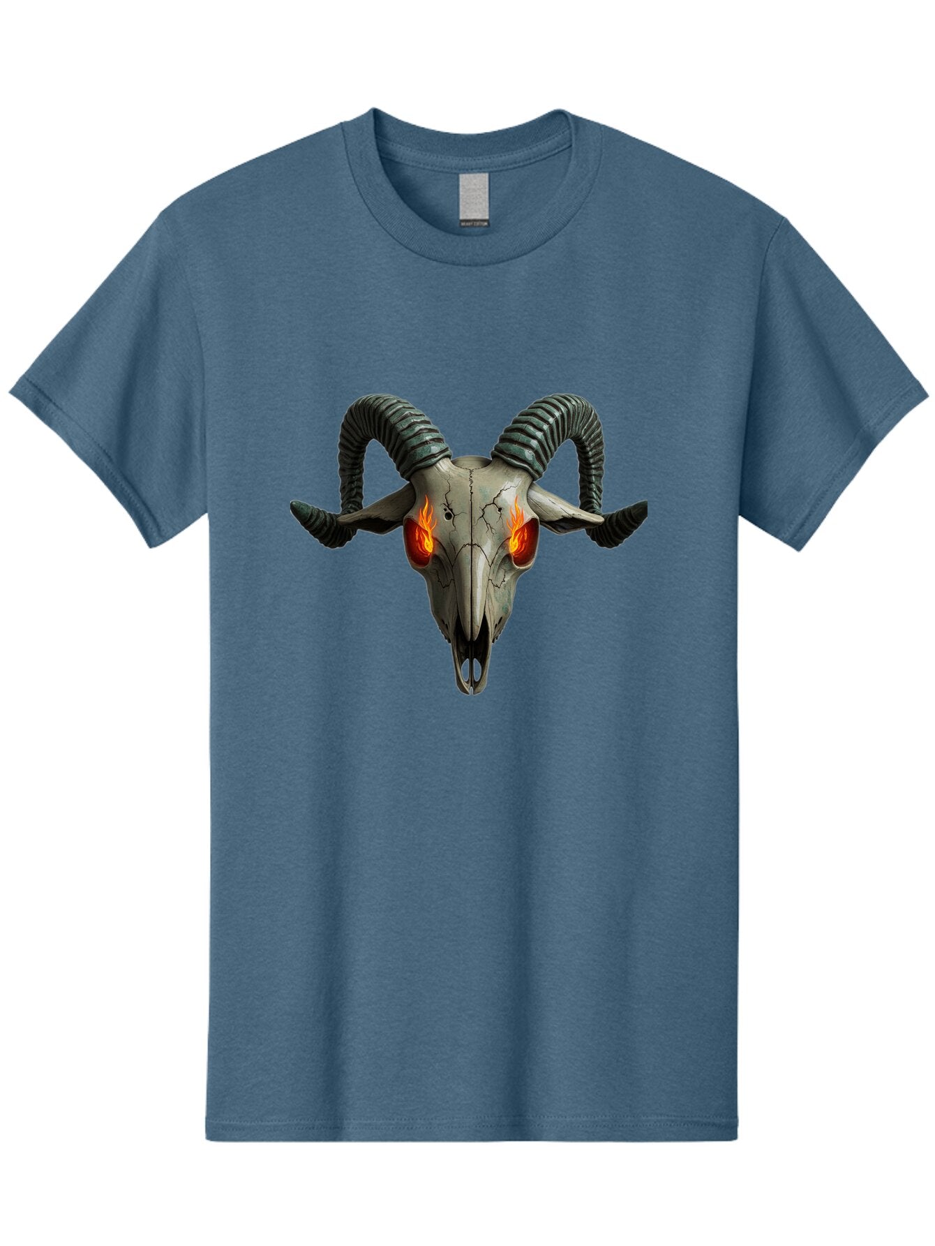 Ram-Skull-12 Men'S Graphic Tee, 100% Cotton, Comfortable Casual Summer Wear, Machine Washable, Vintage Camera, Old Camera, Antique Camera, Black Camera, Classic Photography, Photography Equipment, Nostalgic Device, Film Camera, Camera Art Bap913 13