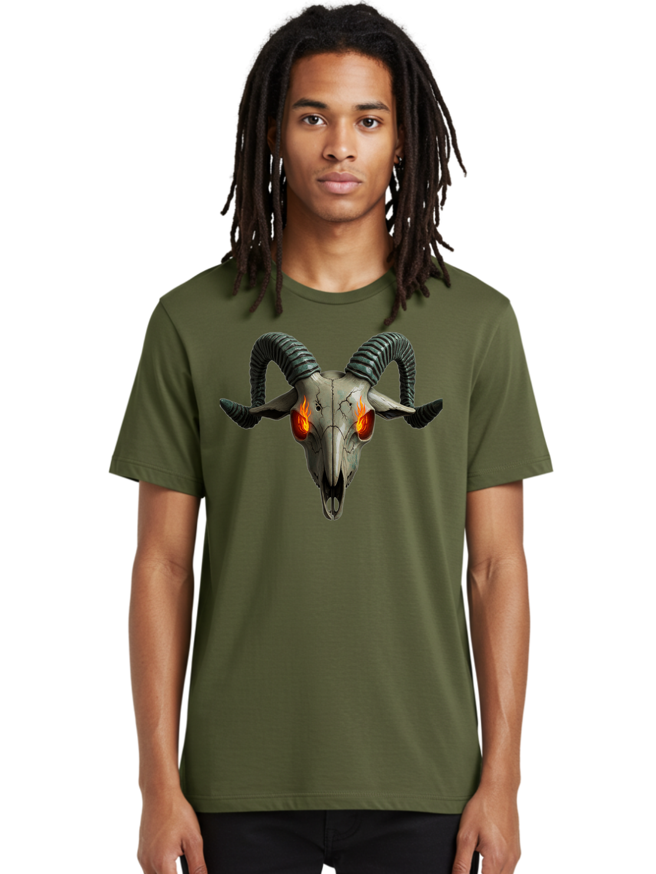 Ram-Skull-12 Men'S Graphic Tee, 100% Cotton, Comfortable Casual Summer Wear, Machine Washable, Vintage Camera, Old Camera, Antique Camera, Black Camera, Classic Photography, Photography Equipment, Nostalgic Device, Film Camera, Camera Art Bap913 20