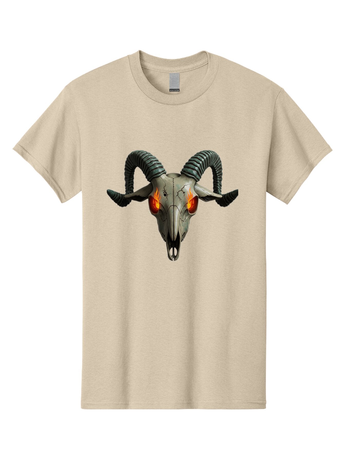 Ram-Skull-12 Men'S Graphic Tee, 100% Cotton, Comfortable Casual Summer Wear, Machine Washable, Vintage Camera, Old Camera, Antique Camera, Black Camera, Classic Photography, Photography Equipment, Nostalgic Device, Film Camera, Camera Art Bap913