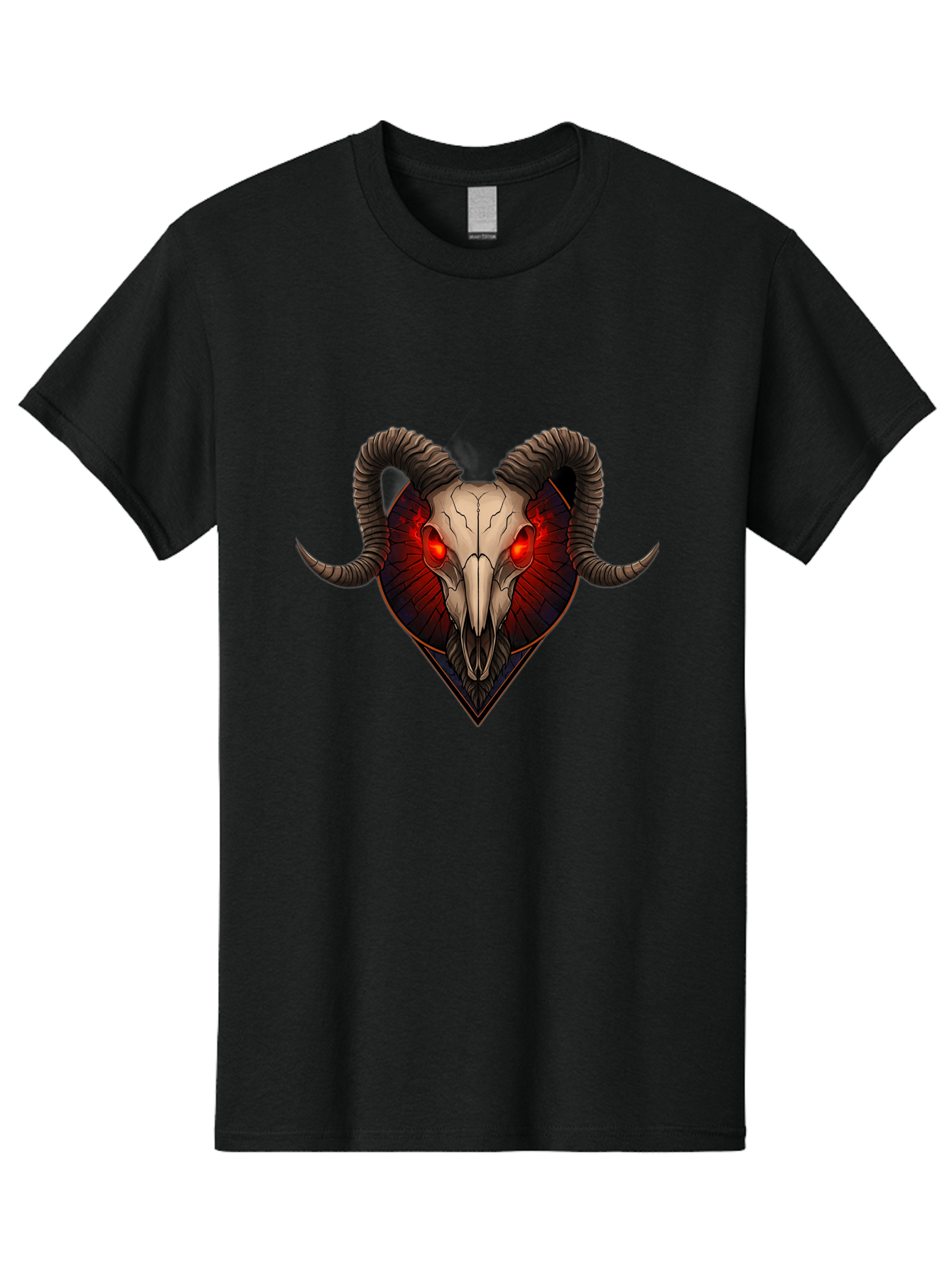 Ram-Skull-2 Men'S Graphic Tee, 100% Cotton, Comfortable Casual Summer Wear, Machine Washable, Vintage Camera, Old Camera, Antique Camera, Black Camera, Classic Photography, Photography Equipment, Nostalgic Device, Film Camera, Camera Art Bap914 5