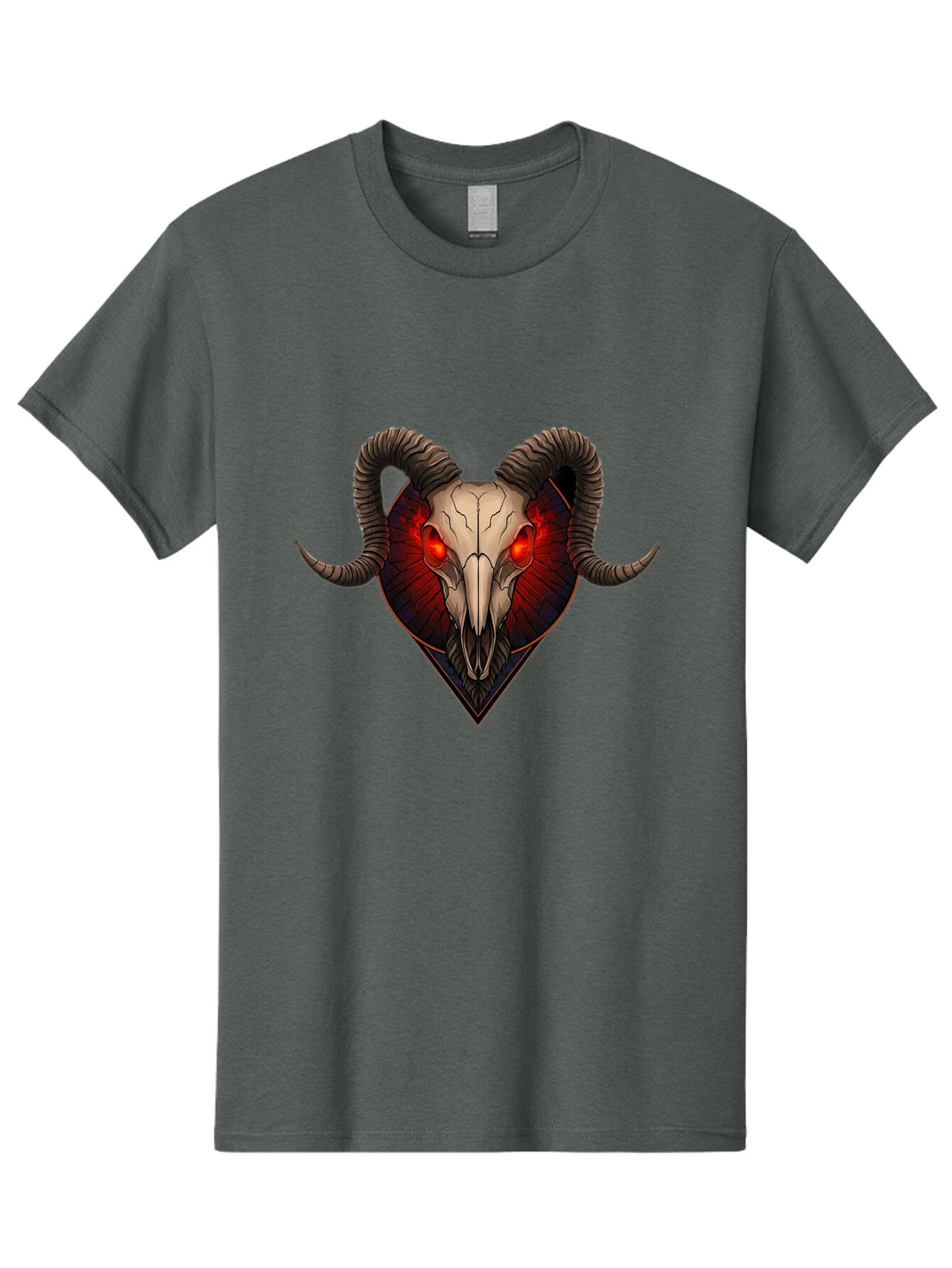 Ram-Skull-2 Men'S Graphic Tee, 100% Cotton, Comfortable Casual Summer Wear, Machine Washable, Vintage Camera, Old Camera, Antique Camera, Black Camera, Classic Photography, Photography Equipment, Nostalgic Device, Film Camera, Camera Art Bap914 8