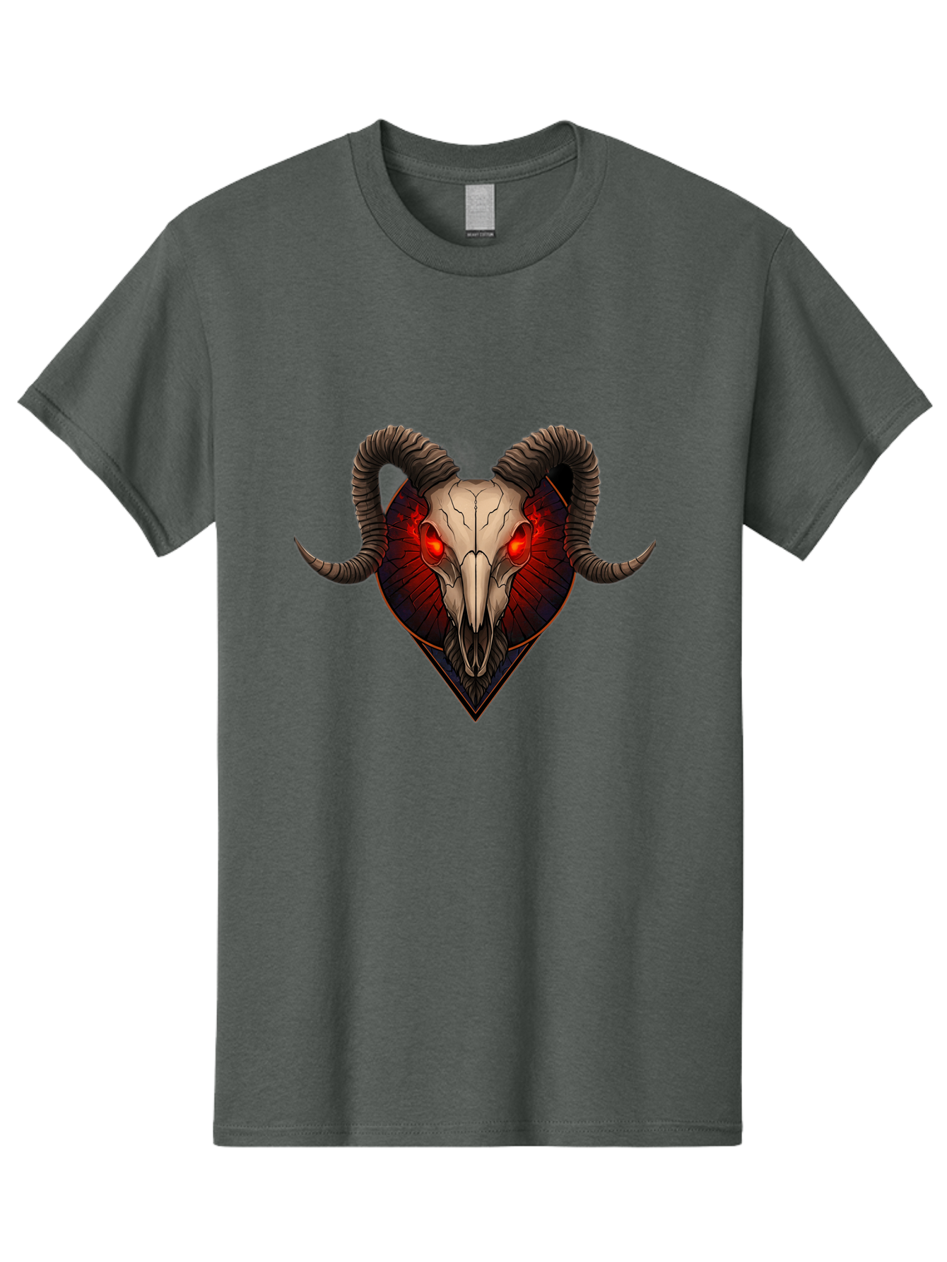 Ram-Skull-2 Men'S Graphic Tee, 100% Cotton, Comfortable Casual Summer Wear, Machine Washable, Vintage Camera, Old Camera, Antique Camera, Black Camera, Classic Photography, Photography Equipment, Nostalgic Device, Film Camera, Camera Art Bap914 4