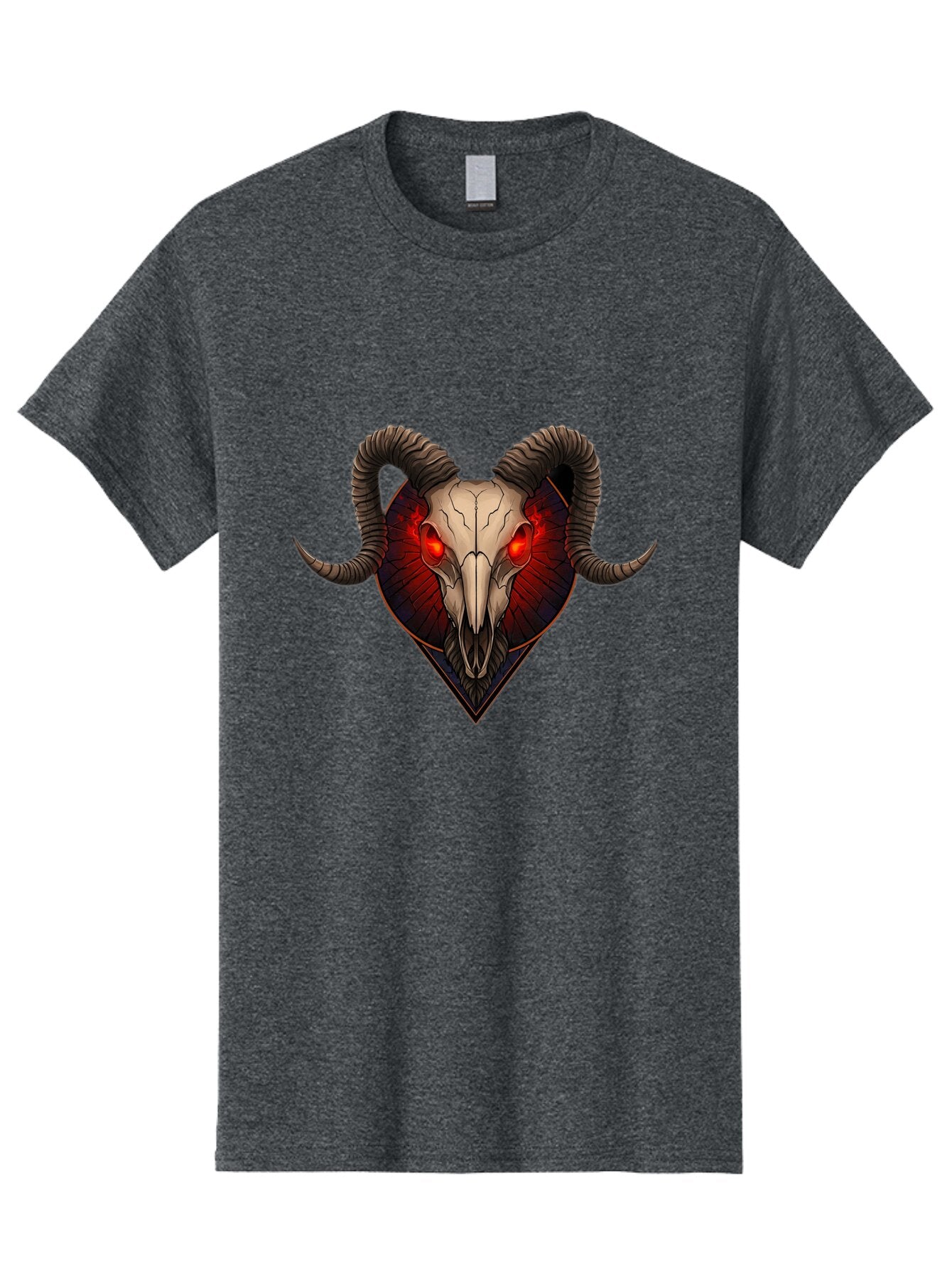 Ram-Skull-2 Men'S Graphic Tee, 100% Cotton, Comfortable Casual Summer Wear, Machine Washable, Vintage Camera, Old Camera, Antique Camera, Black Camera, Classic Photography, Photography Equipment, Nostalgic Device, Film Camera, Camera Art Bap914 11