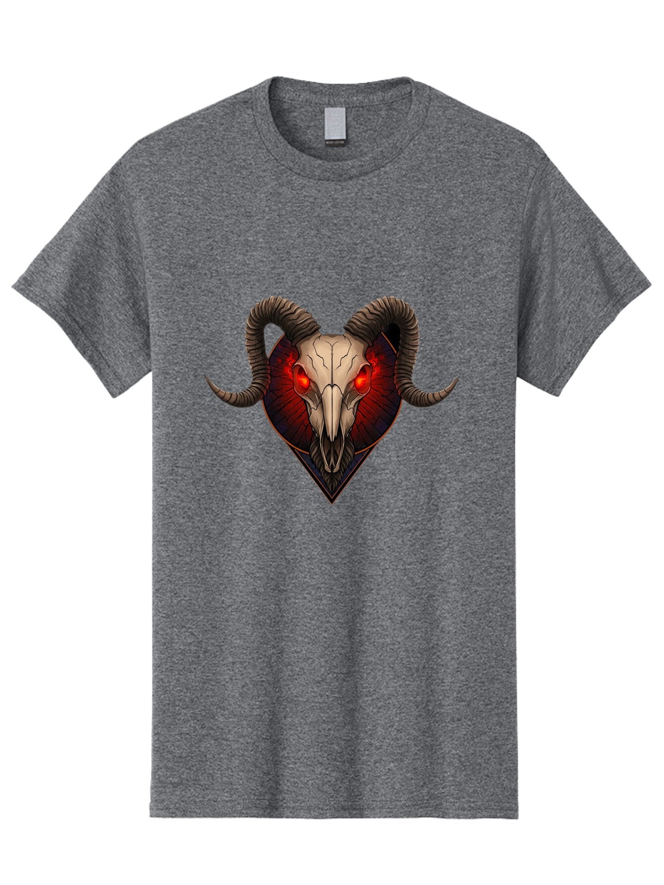 Ram-Skull-2 Men'S Graphic Tee, 100% Cotton, Comfortable Casual Summer Wear, Machine Washable, Vintage Camera, Old Camera, Antique Camera, Black Camera, Classic Photography, Photography Equipment, Nostalgic Device, Film Camera, Camera Art Bap914 9