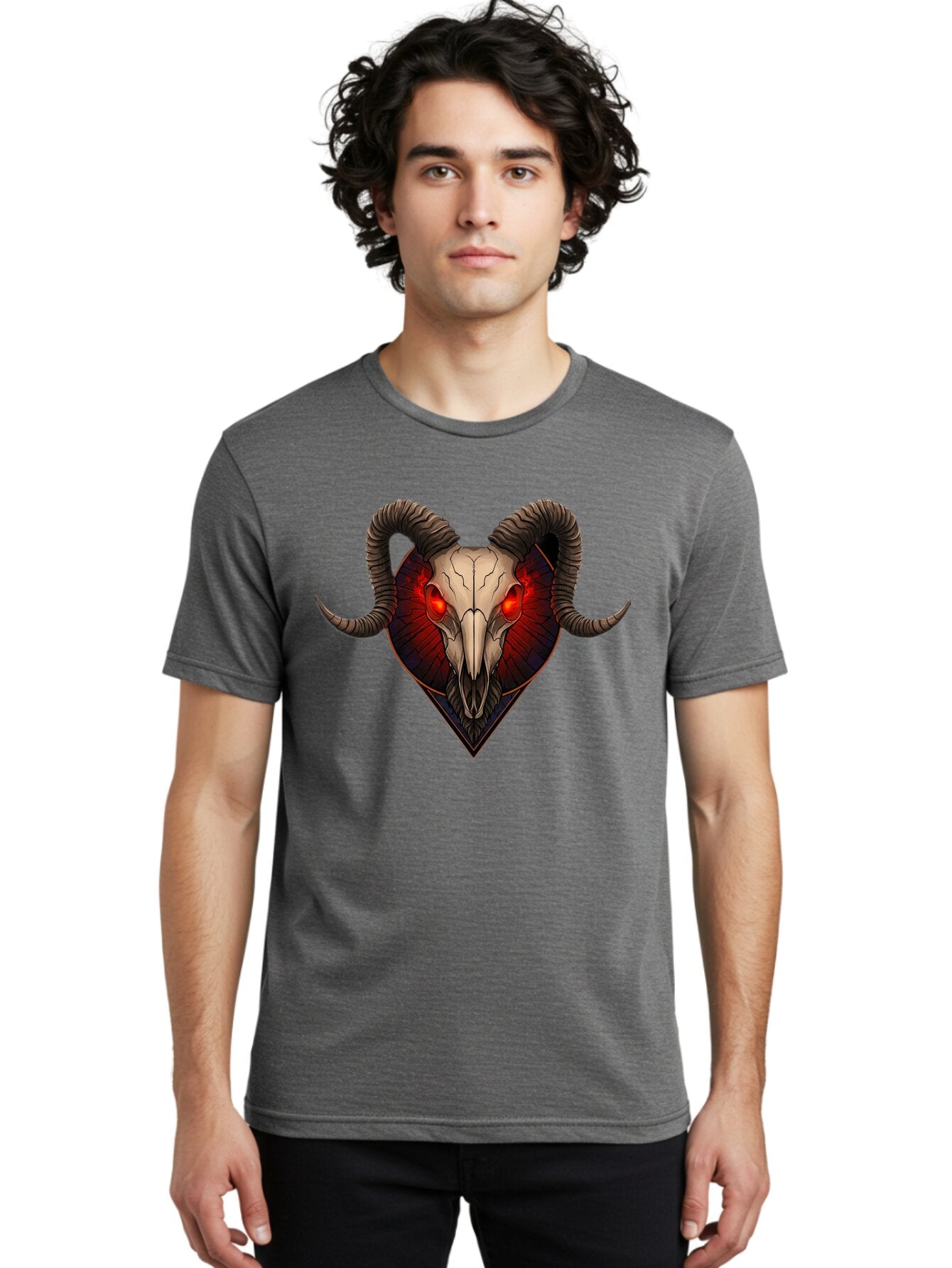 Ram-Skull-2 Men'S Graphic Tee, 100% Cotton, Comfortable Casual Summer Wear, Machine Washable, Vintage Camera, Old Camera, Antique Camera, Black Camera, Classic Photography, Photography Equipment, Nostalgic Device, Film Camera, Camera Art Bap914 26