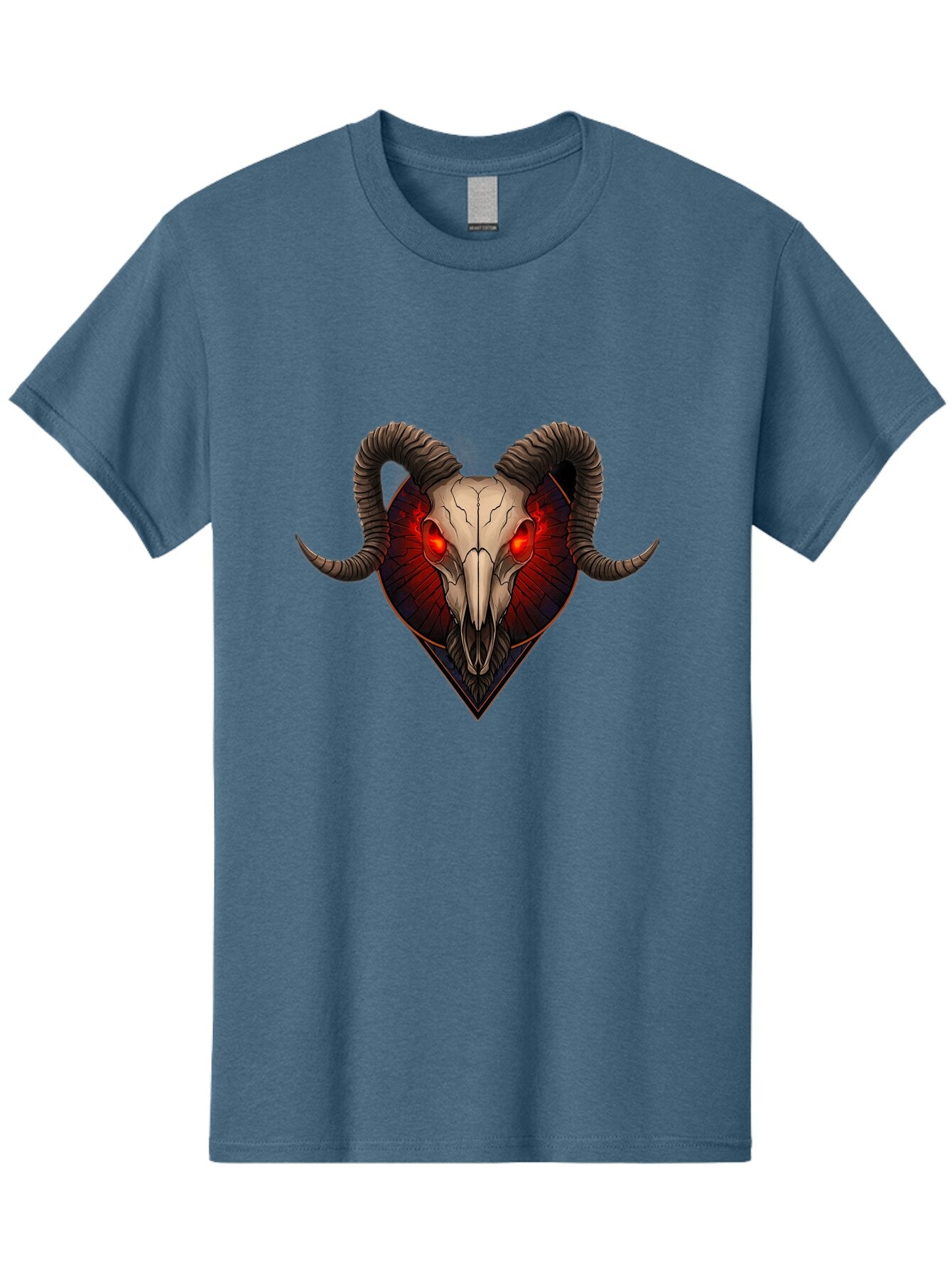 Ram-Skull-2 Men'S Graphic Tee, 100% Cotton, Comfortable Casual Summer Wear, Machine Washable, Vintage Camera, Old Camera, Antique Camera, Black Camera, Classic Photography, Photography Equipment, Nostalgic Device, Film Camera, Camera Art Bap914 6