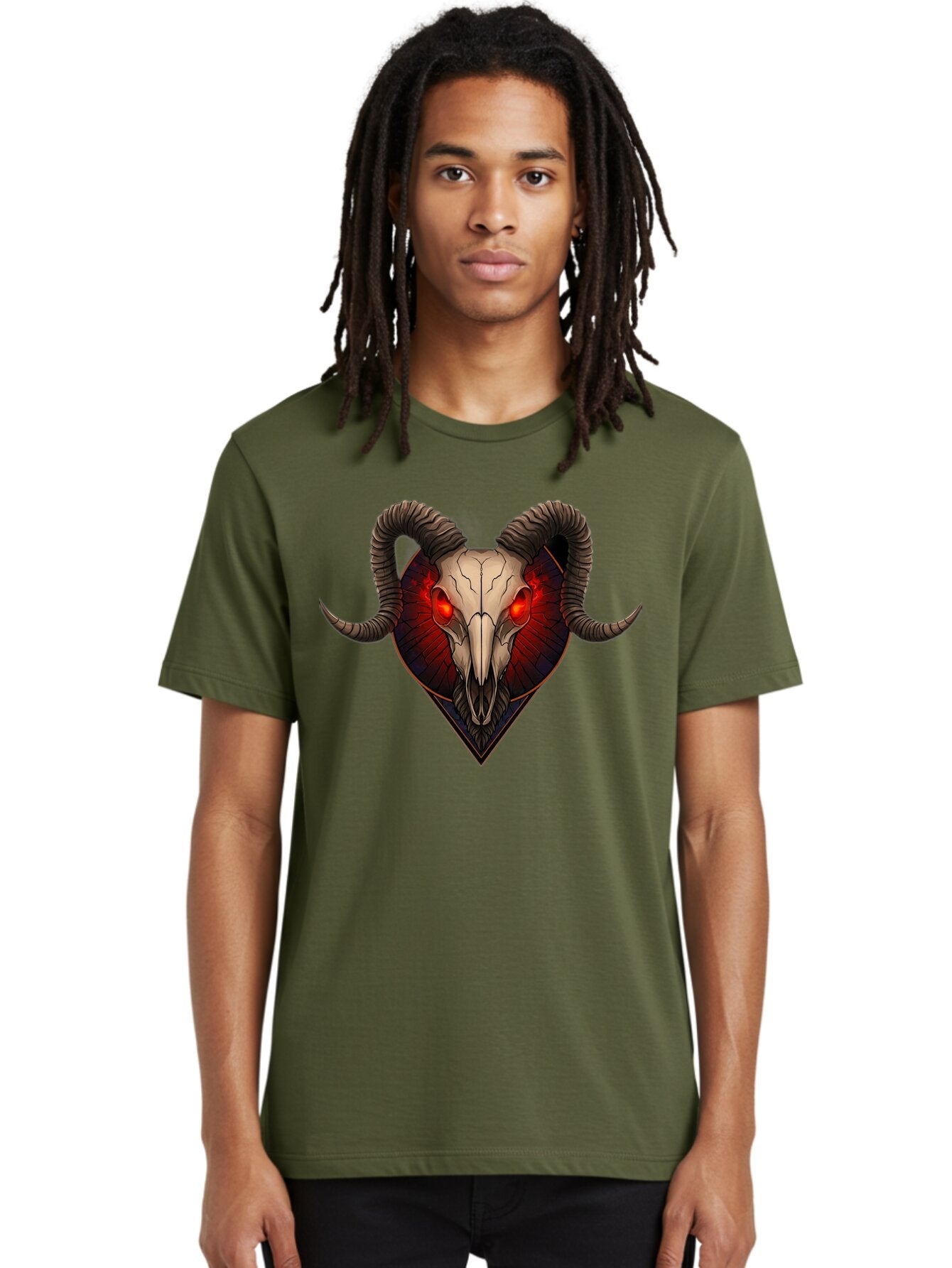 Ram-Skull-2 Men'S Graphic Tee, 100% Cotton, Comfortable Casual Summer Wear, Machine Washable, Vintage Camera, Old Camera, Antique Camera, Black Camera, Classic Photography, Photography Equipment, Nostalgic Device, Film Camera, Camera Art Bap914 19