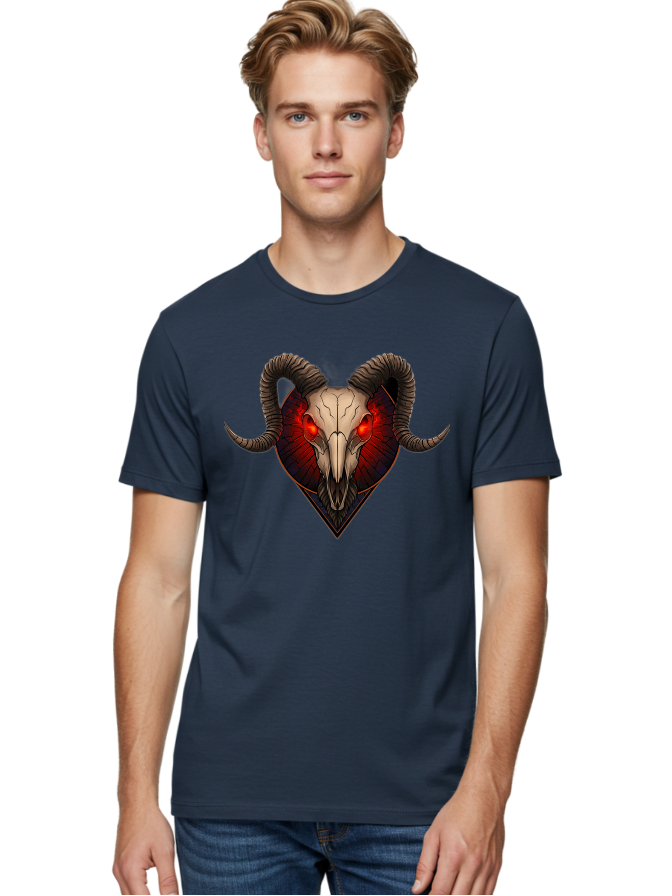 Ram-Skull-2 Men'S Graphic Tee, 100% Cotton, Comfortable Casual Summer Wear, Machine Washable, Vintage Camera, Old Camera, Antique Camera, Black Camera, Classic Photography, Photography Equipment, Nostalgic Device, Film Camera, Camera Art Bap914 21