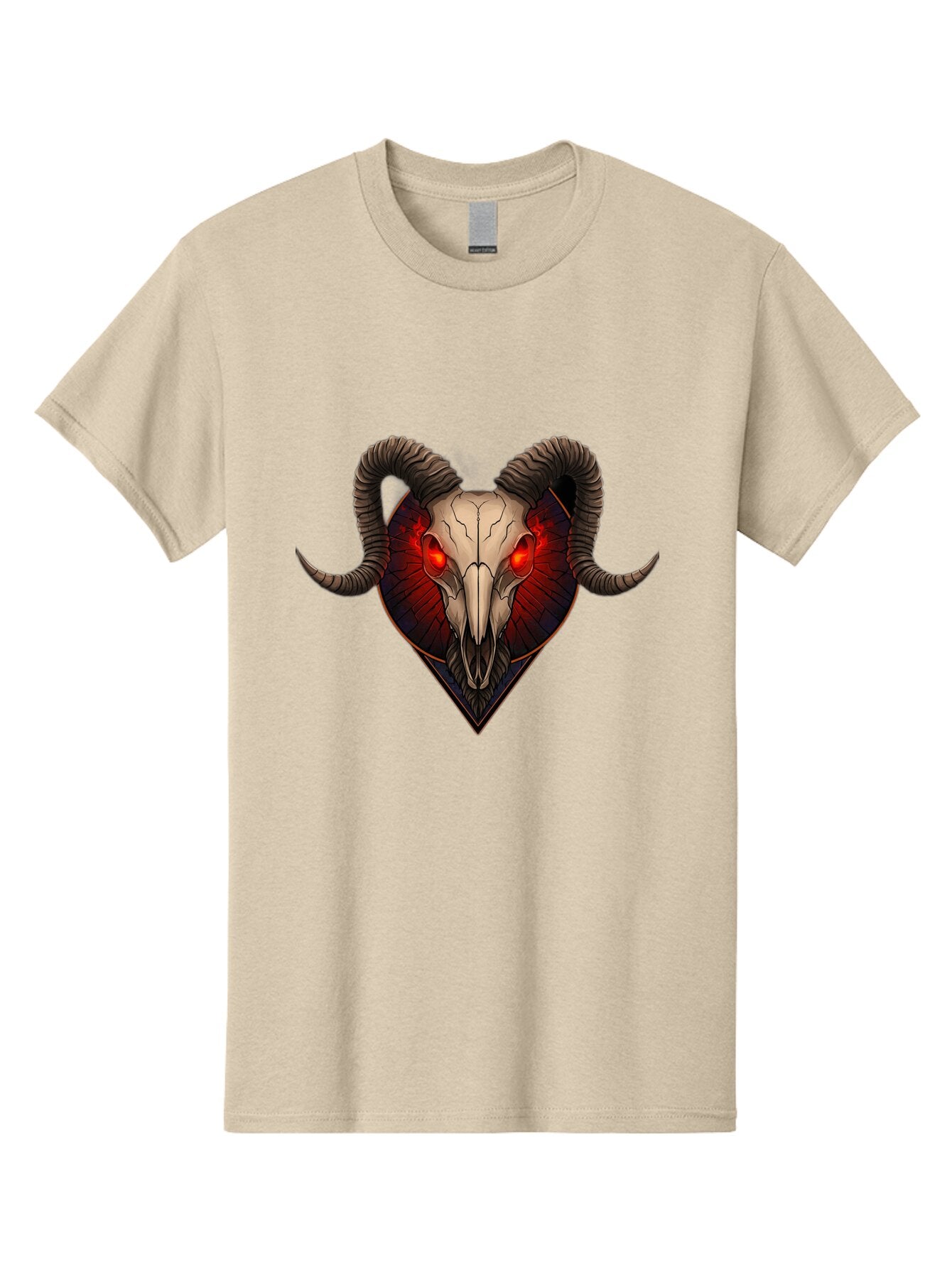 Ram-Skull-2 Men'S Graphic Tee, 100% Cotton, Comfortable Casual Summer Wear, Machine Washable, Vintage Camera, Old Camera, Antique Camera, Black Camera, Classic Photography, Photography Equipment, Nostalgic Device, Film Camera, Camera Art Bap914 7