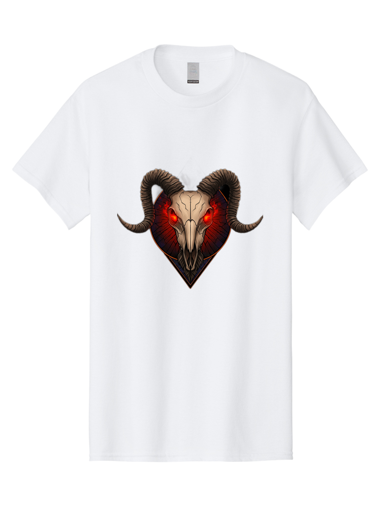 Ram-Skull-2 Men'S Graphic Tee, 100% Cotton, Comfortable Casual Summer Wear, Machine Washable, Vintage Camera, Old Camera, Antique Camera, Black Camera, Classic Photography, Photography Equipment, Nostalgic Device, Film Camera, Camera Art Bap914 10