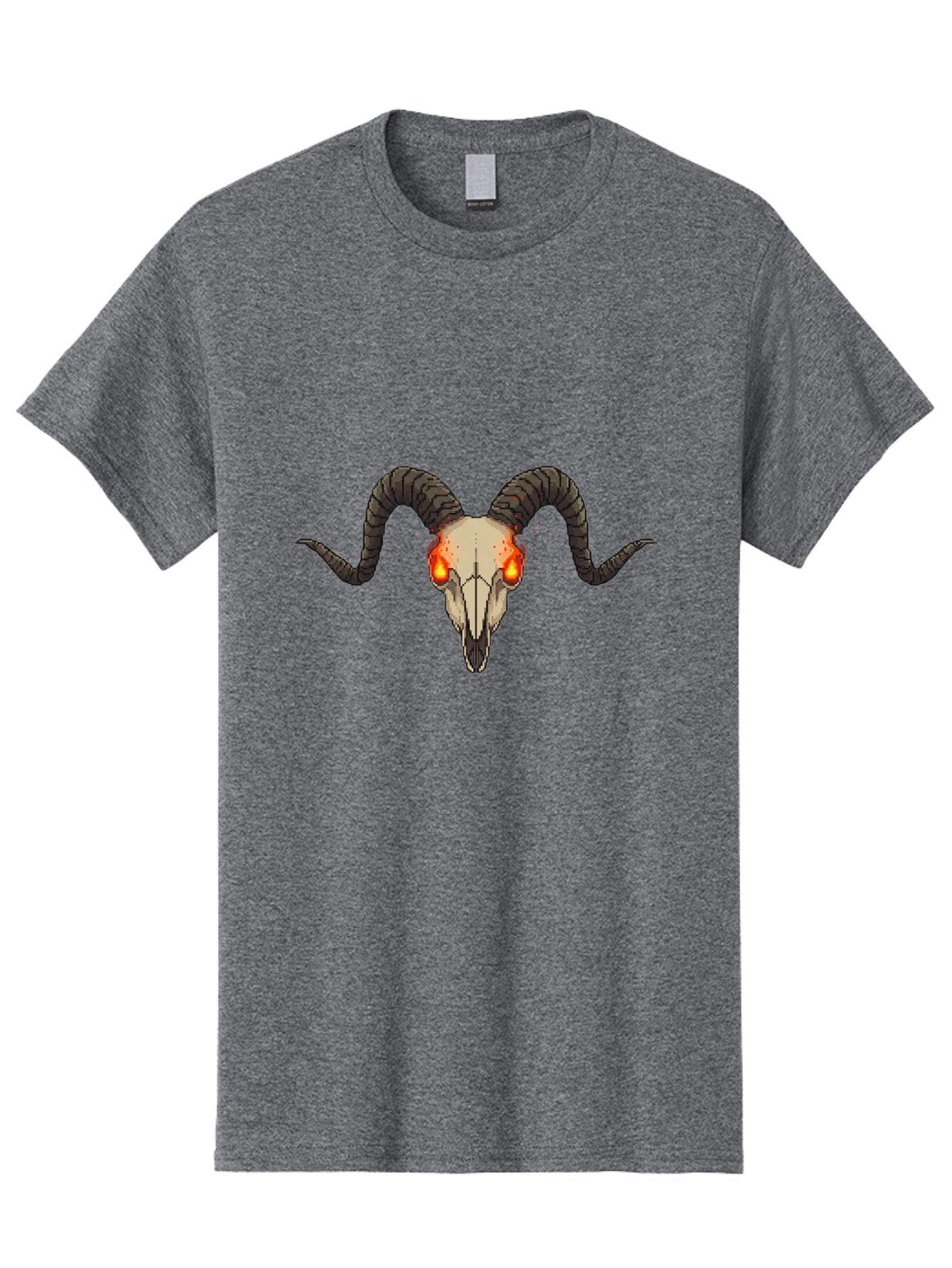 Ram-Skull-3 Men'S Graphic Tee, 100% Cotton, Comfortable Casual Summer Wear, Machine Washable, Vintage Camera, Old Camera, Antique Camera, Black Camera, Classic Photography, Photography Equipment, Nostalgic Device, Film Camera, Camera Art Bap915 12