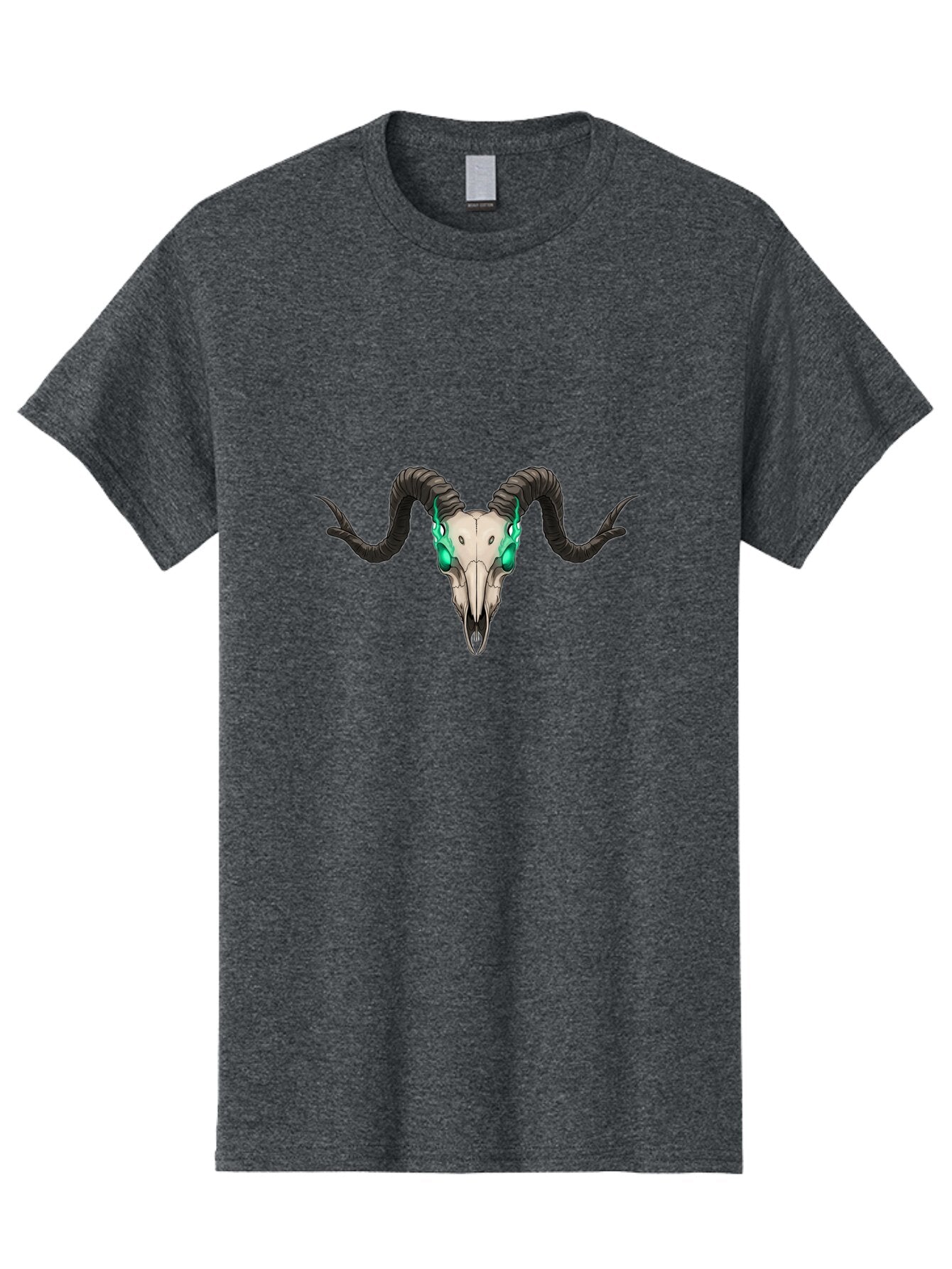 Ram-Skull-4 Men'S Graphic Tee, 100% Cotton, Comfortable Casual Summer Wear, Machine Washable, Vintage Camera, Old Camera, Antique Camera, Black Camera, Classic Photography, Photography Equipment, Nostalgic Device, Film Camera, Camera Art Bap916
